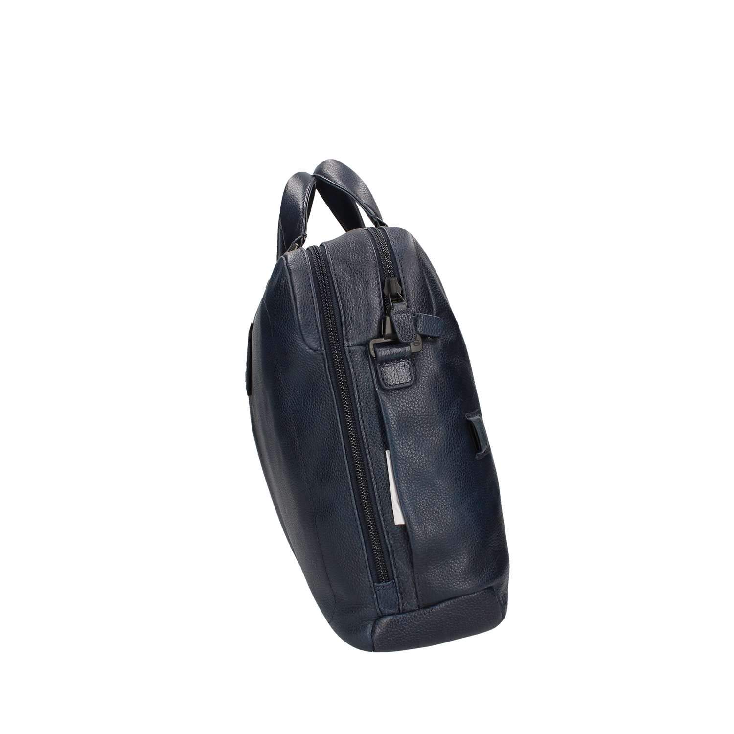 Piquadro Premium Dark Blue School Backpack for Kids & Teens - Durable Laptop Bag for College, High School & Daily Use