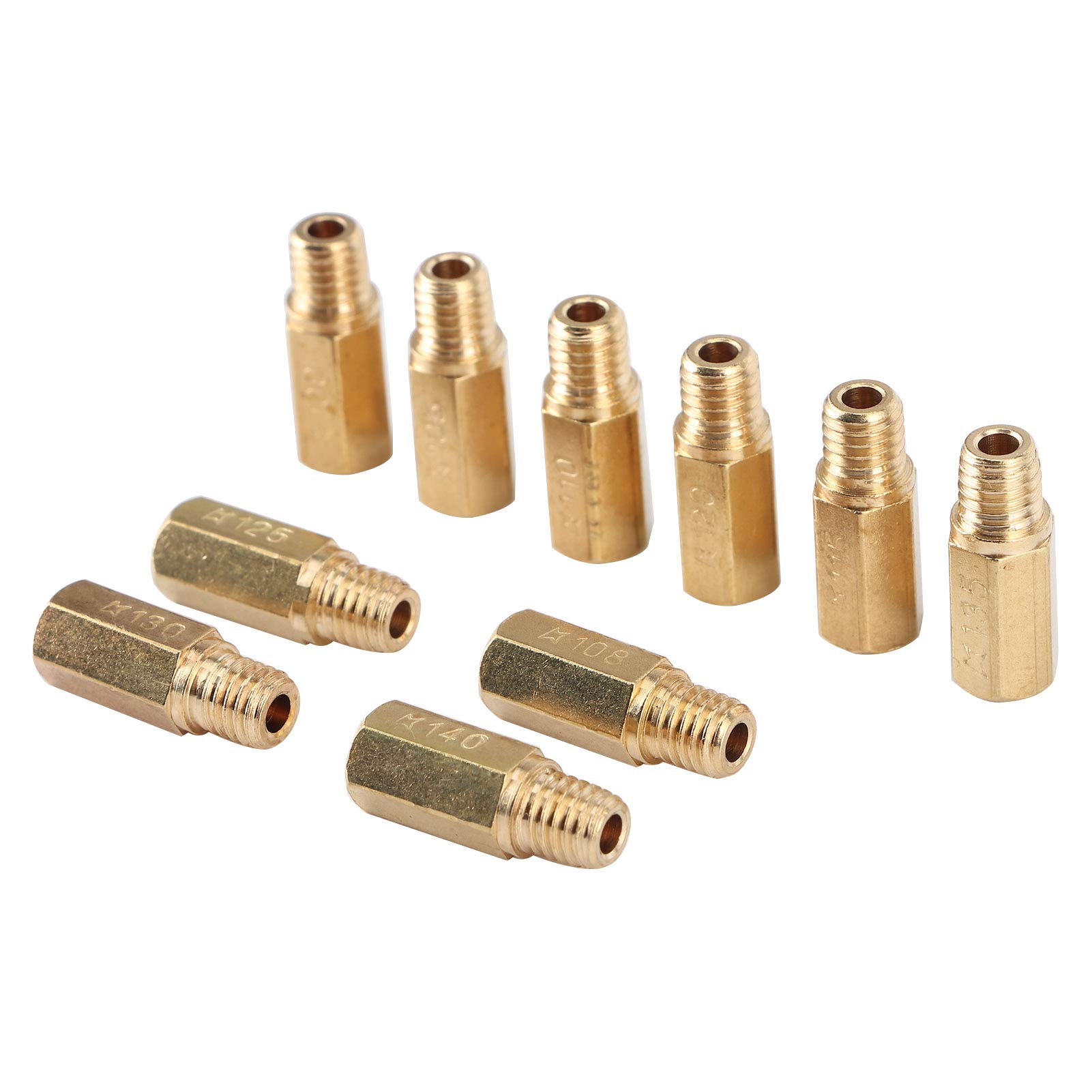 PWK Type Main Jet & Carburetor Nozzle Kit - Motorcycle Carburetor Replacement Parts for Performance Tuning & Engine Repair | Compatible with Dirt Bikes, ATVs & Off-Road Vehicles