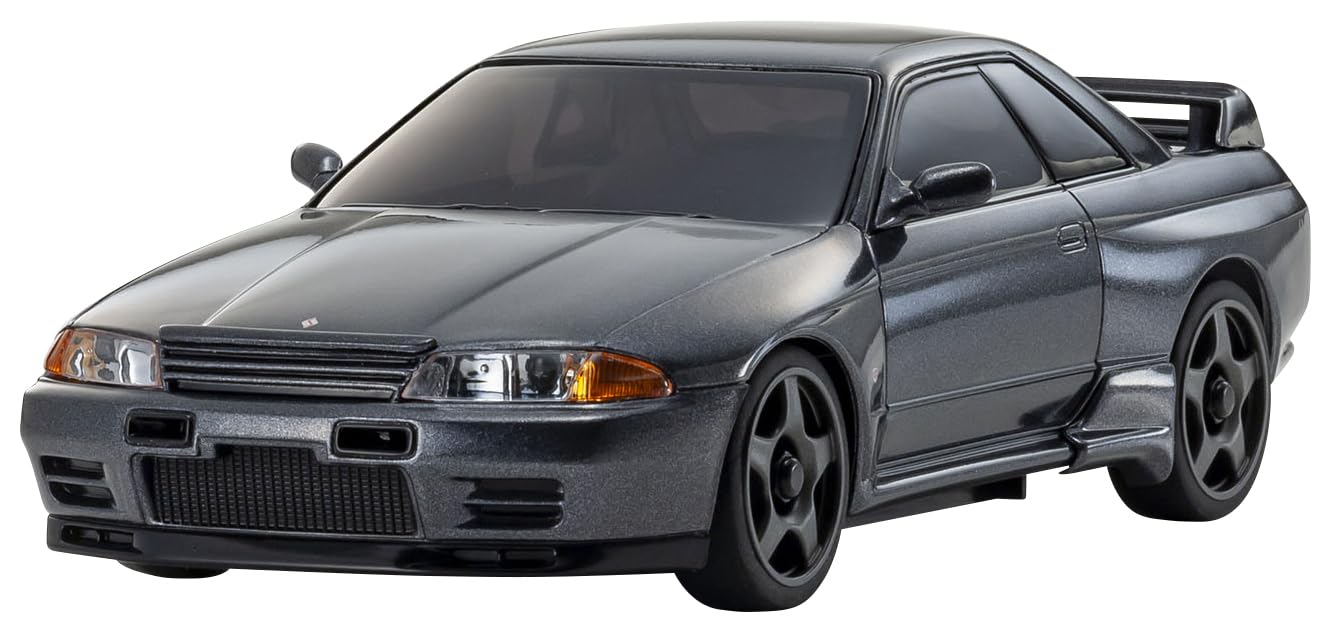 Kyosho MZP469GM ASC MA-020 Nissan Skyline GT-R Mini RC Drift Car - 1/28 Scale Ready-to-Run Model for Adults & Kids - Perfect for Drifting, Racing & Collecting