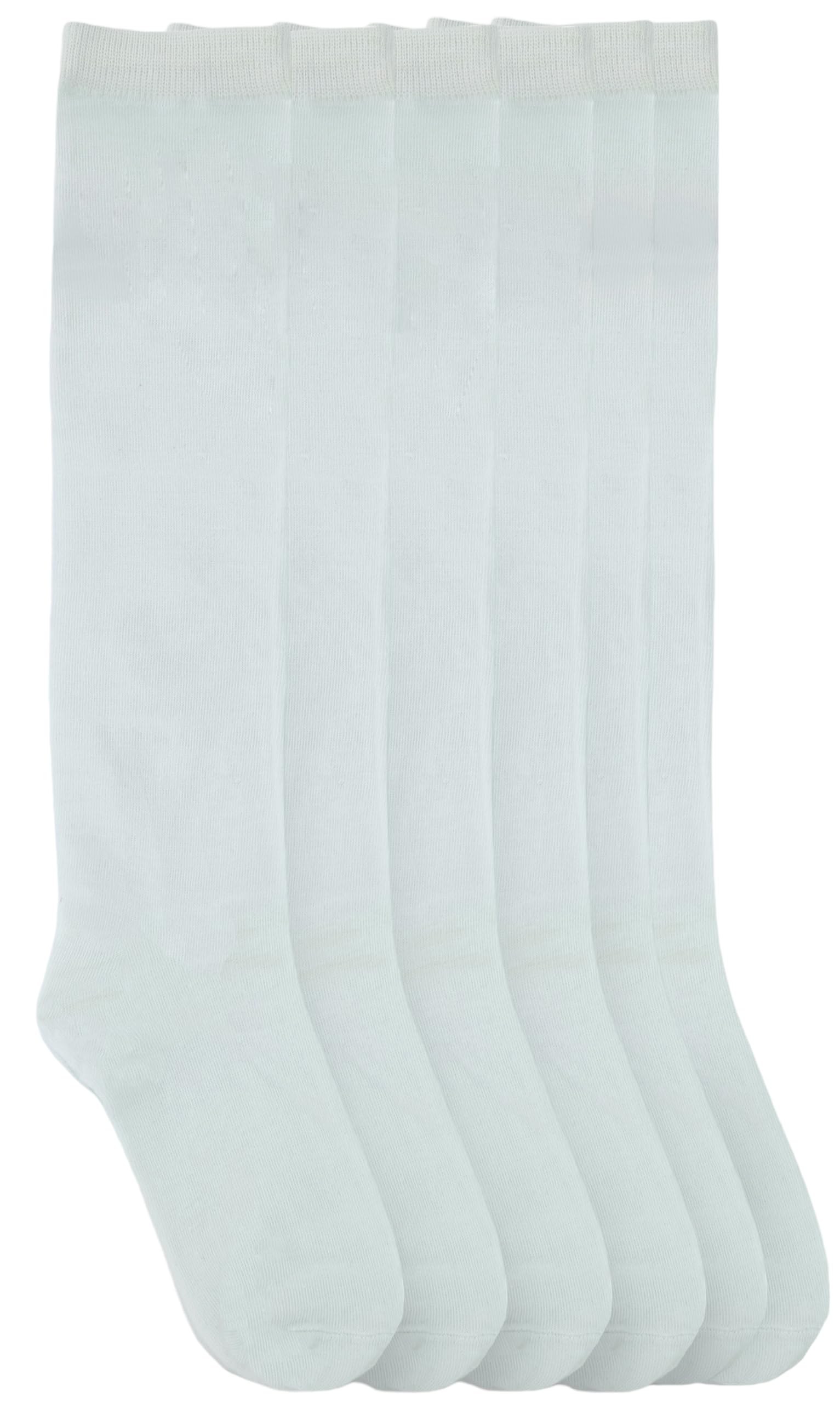 ToBeInStyle Women's Knee High Socks - Pack of 6 or 12 - Soft Comfortable Cotton Blend - Perfect for Boots, Workout & Winter Warmth
