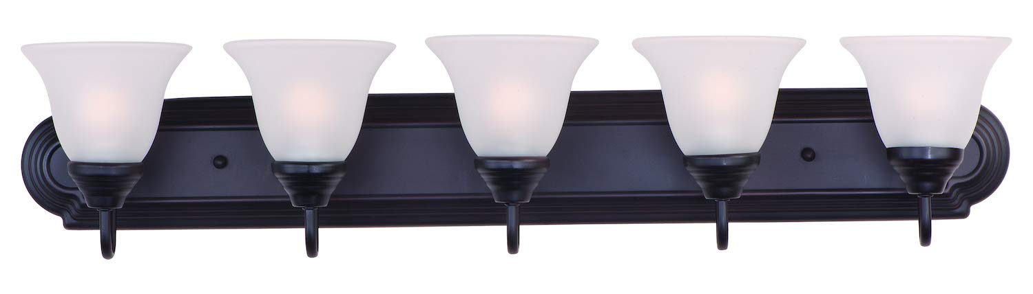 5-Light Bathroom Vanity Lighting Fixture - Modern Chrome Finish for Bathroom Mirror - Perfect for Home Renovation & Spa-Like Ambiance