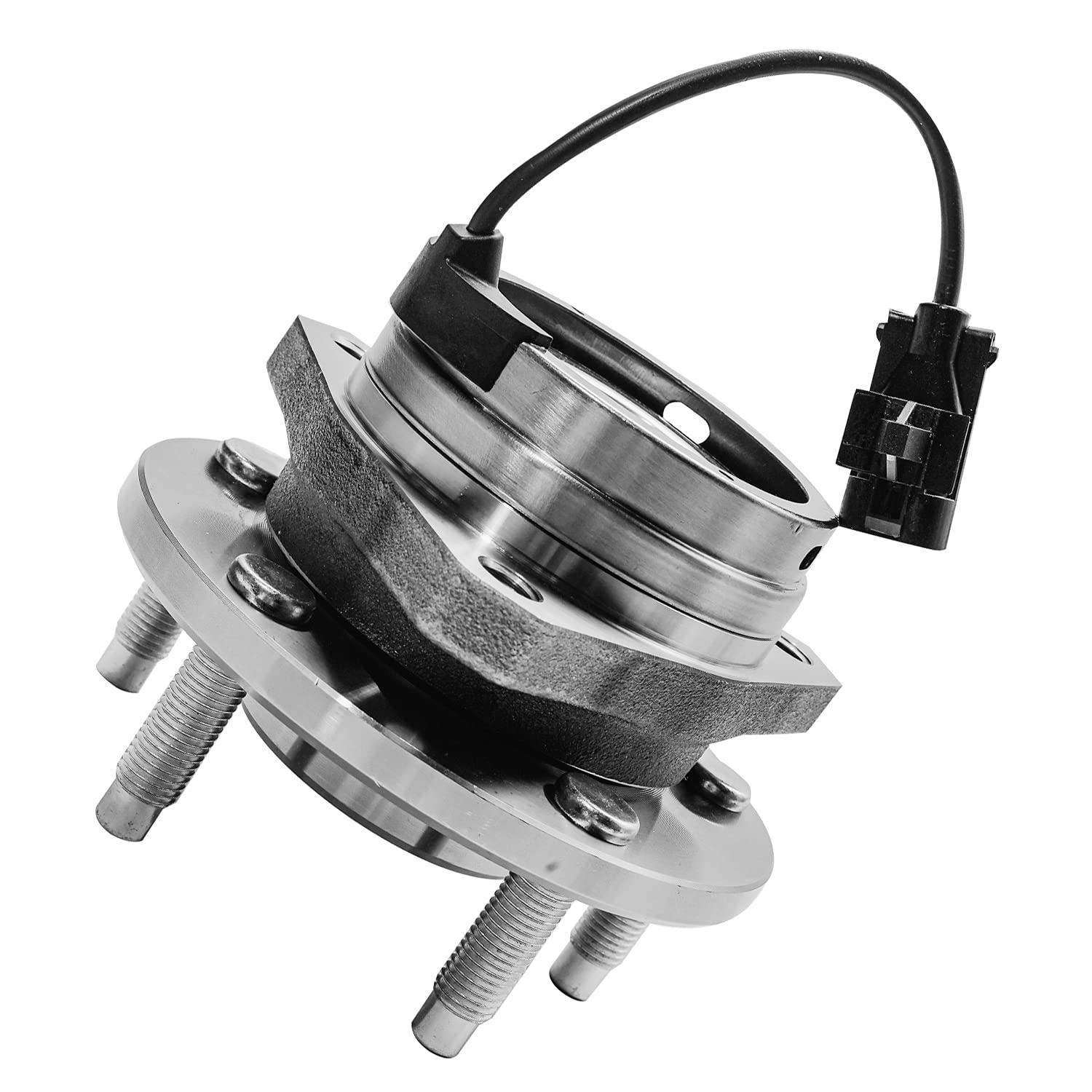Detroit Axle - Front Wheel Bearing Hub Assembly for Chevy Malibu Cobalt HHR Pontiac G6 Saturn Aura - Replacement Wheel Bearing & Hub Kit (Pair) - Perfect for Smooth Rides & DIY Car Repairs