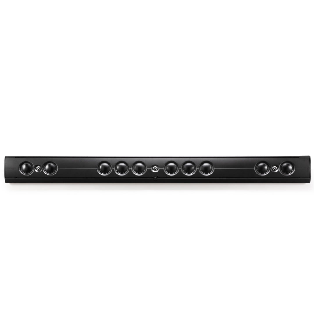 Definitive Technology Mythos 3C On-Wall Passive Soundbar - Premium Home Theater Speaker for Movies, Music & Gaming - Perfect for Living Rooms & Entertainment Spaces