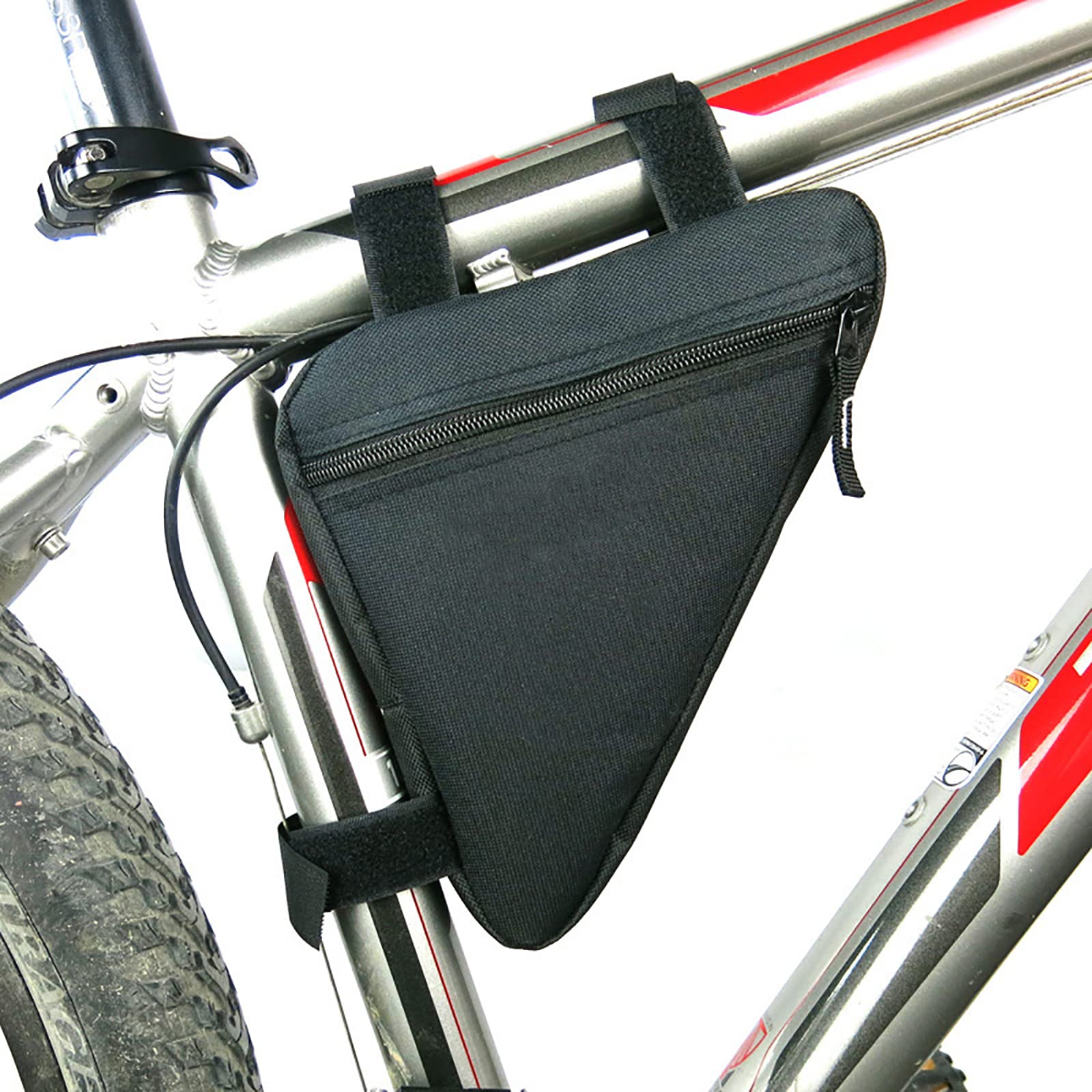 Waterproof Triangle Bicycle Frame Bag - Mountain Bike Front Tube Pouch & Saddle Pack Holder - Durable Cycling Accessories for Commuting, Road Trips & Outdoor Adventures