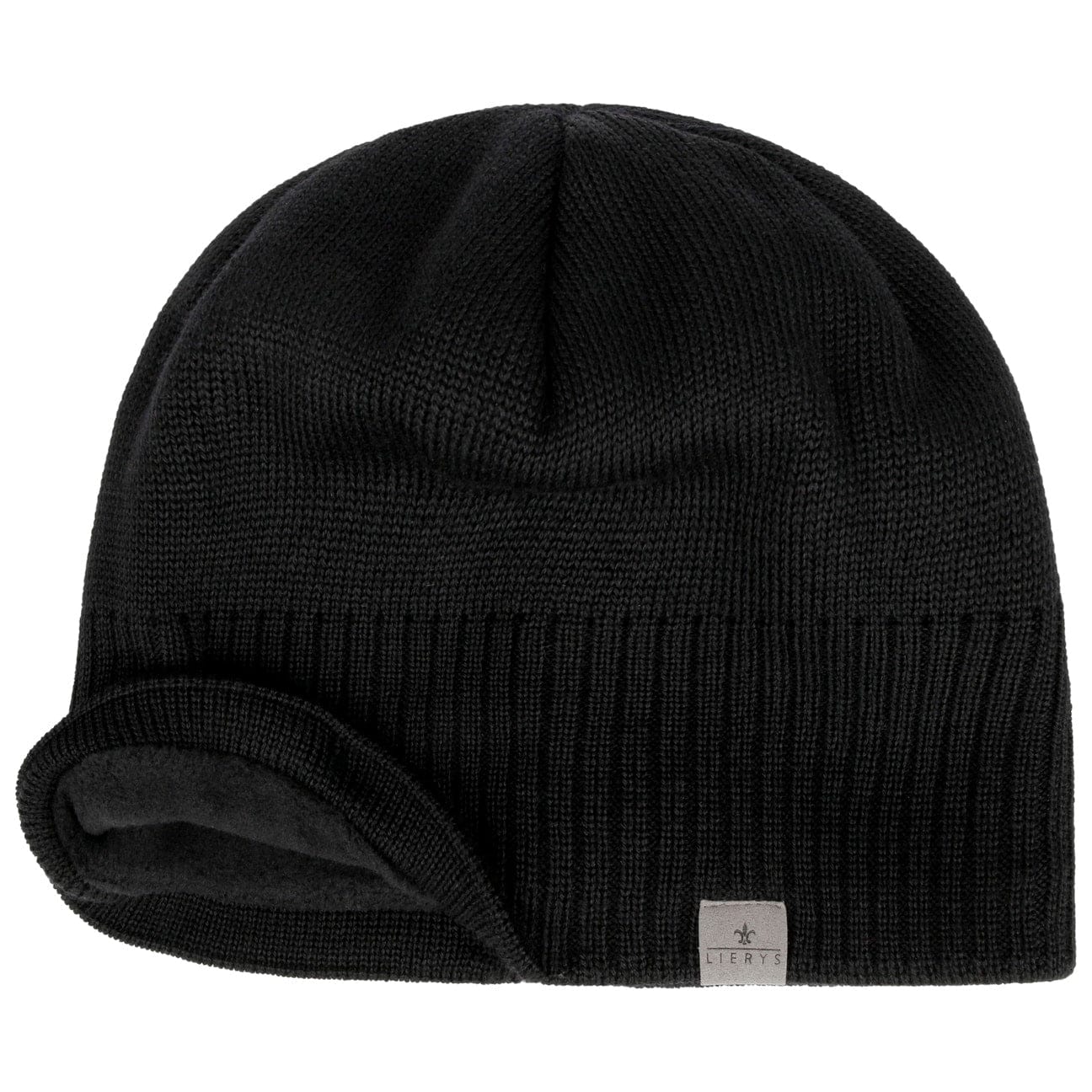 Lierys Fine Rip Merino Wool Beanie - Soft & Warm Winter Hat for Men & Women - Perfect for Skiing, Hiking & Outdoor Activities