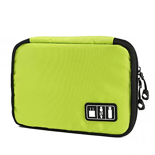 BINGHC Electronic Organizer Travel Cable Storage Bag - USB Charger & Power Bank Holder Pouch Case for Digital Accessories | Perfect for Travel, Office & Home Organization