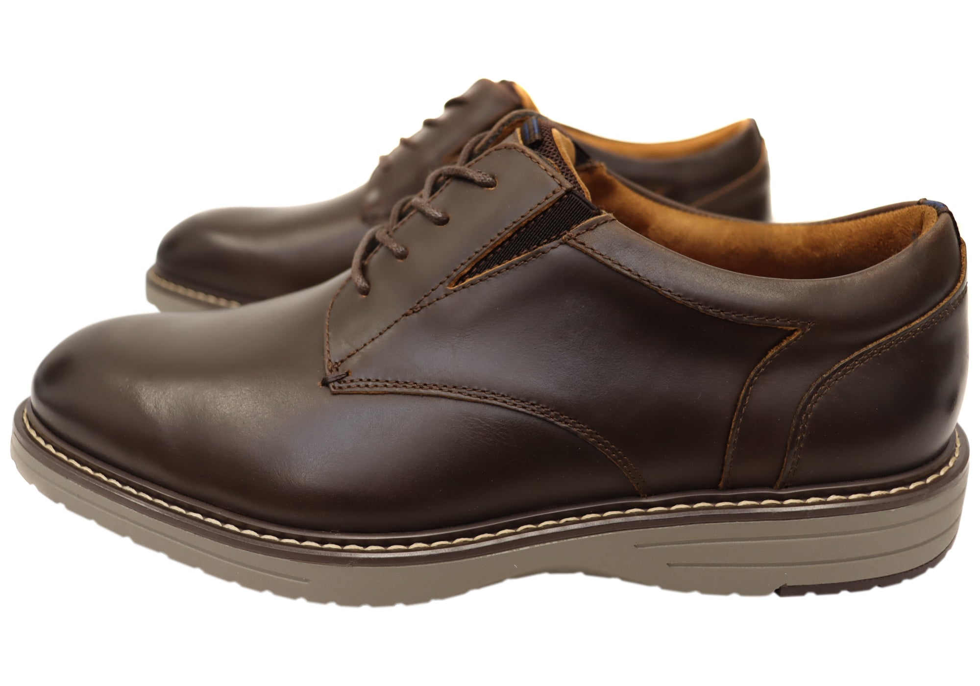 Nunn Bush by Florsheim Men's EE Extra Wide Plain Toe Dress Shoes - Comfortable Business & Casual Wear for Wide Feet