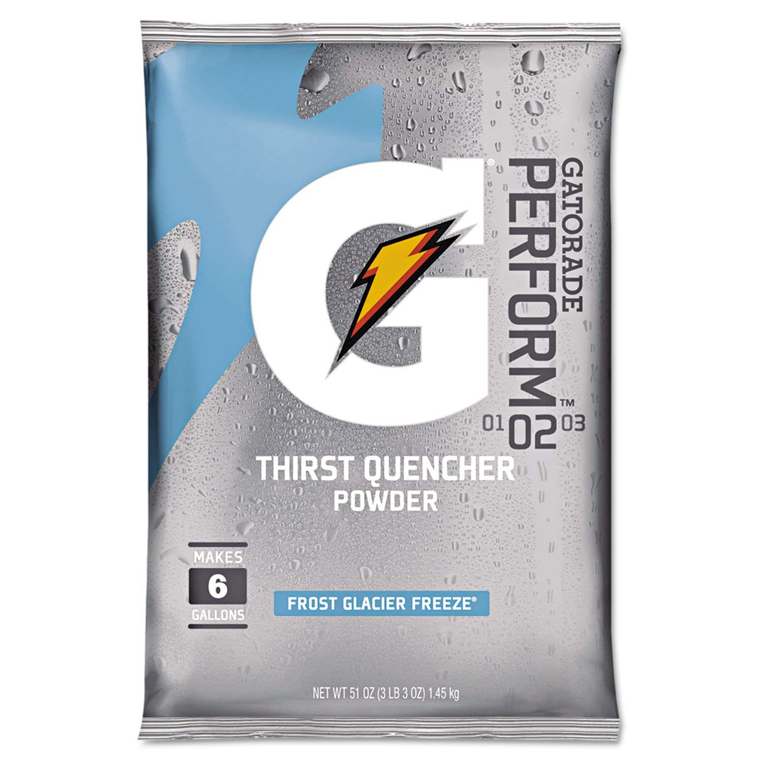 Original Powdered Drink Mix - Glacier Freeze Flavor, 51 Oz Bulk Powder Pack | Refreshing Sports & Energy Drink for Hydration, Workouts & Outdoor Activities