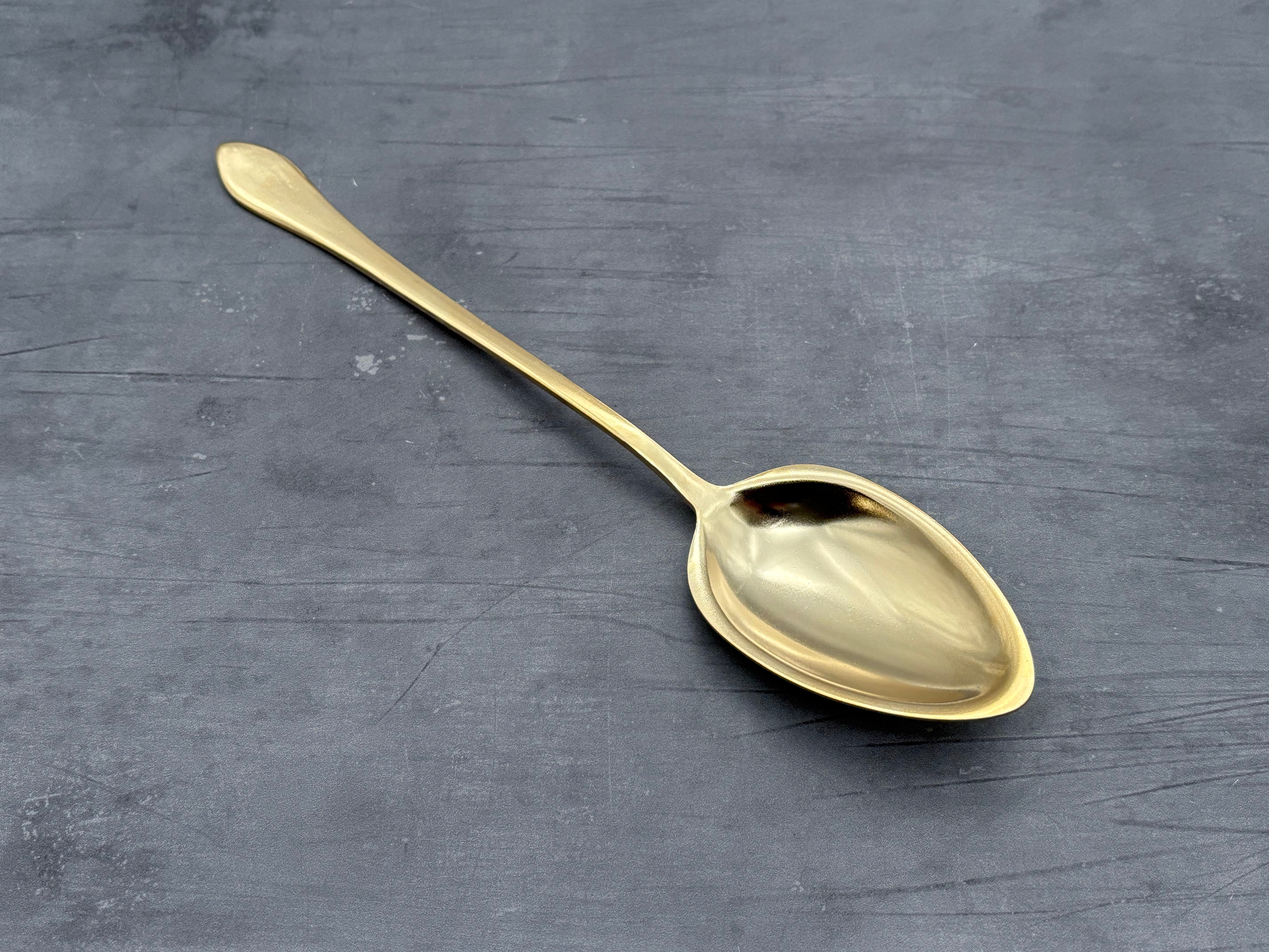 Gestura 01 Spoon - Premium Stainless Steel Spoon Set for Kitchen & Dining (6-Piece) - Perfect for Cooking, Serving, and Everyday Meals
