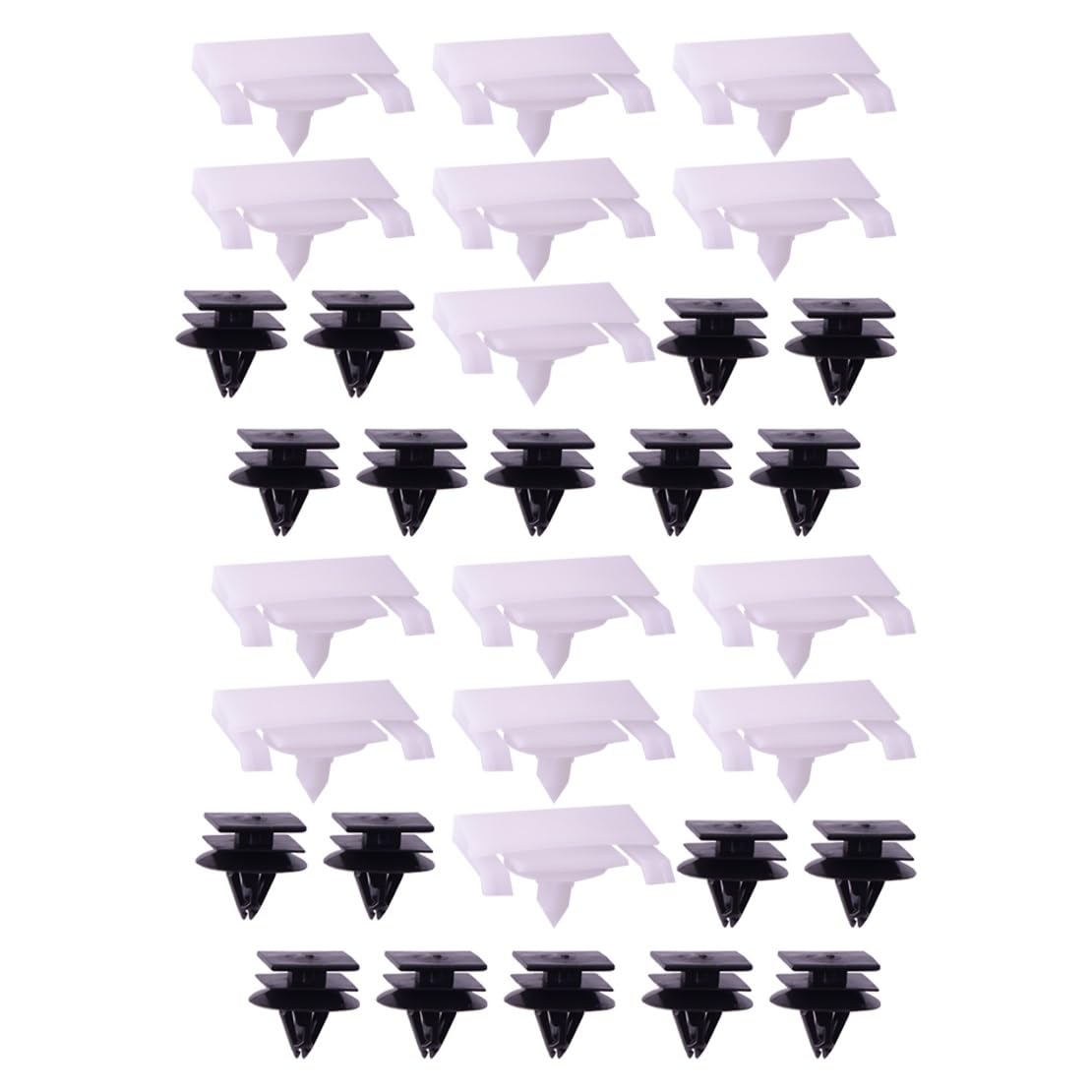 32Pcs Car Side Skirt Clips 92138807 92138808 - Compatible with Holden VE VF Commodore Sedan, Ute, Wagon & HSV Models | Durable Auto Body Fasteners for Secure Side Skirt Installation