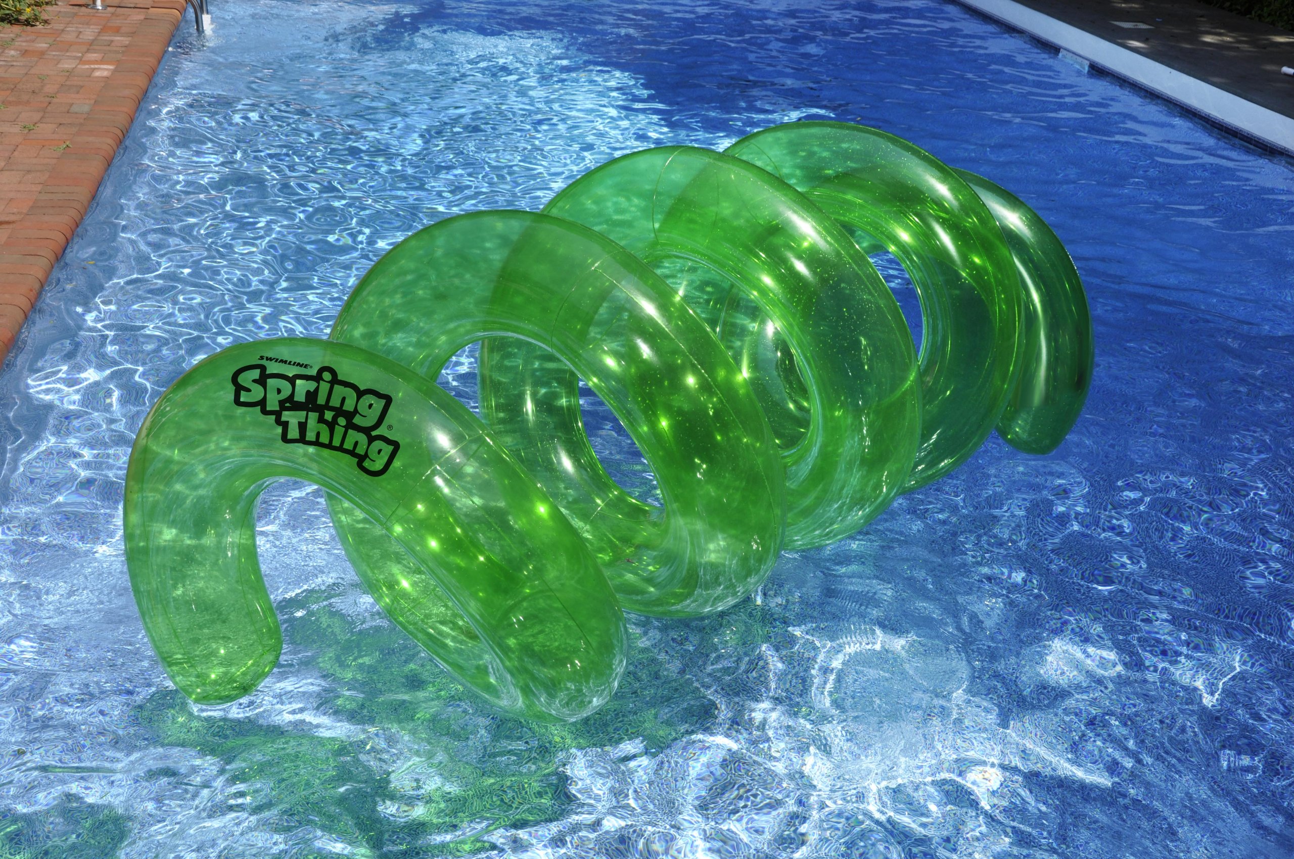 Swimline Spring Thing Inflatable Pool Toy - Fun Floating Water Game for Kids & Adults - Perfect for Summer Pool Parties, Backyard Swimming, and Beach Vacations