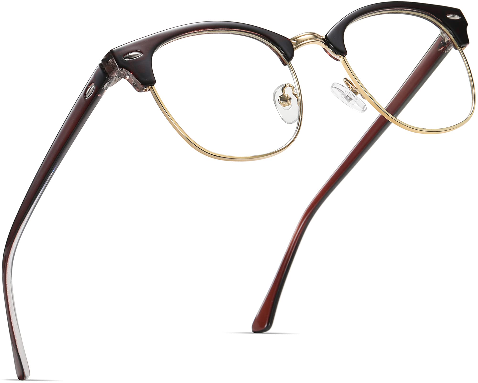 Blue Light Blocking Glasses for Women & Men - Anti Eye Strain Computer Glasses with UV Protection - Perfect for Gaming, Office Work & Screen Time