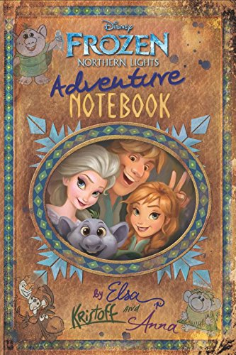 Frozen Northern Lights Adventure Notebook - Inspirational Travel Journal for Winter & Aurora Borealis Trips - Perfect for Hiking, Camping & Nature Exploration