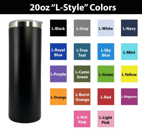 AVITO Personalized Las Vegas 20oz Stainless Steel Tumbler - Custom Laser Engraved Vacuum Insulated Coffee Cup - Perfect for Bachelorette Parties, Girls Trips & Travel - Keeps Drinks Hot/Cold for Hours