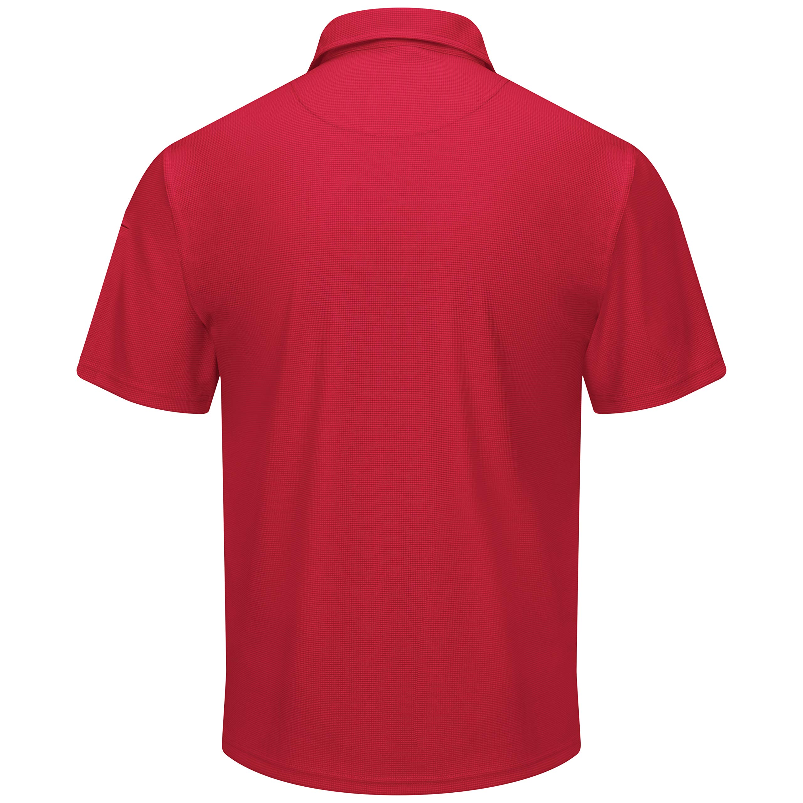 Red Kap Men's Professional Polo Shirt - Moisture Wicking Work Shirts for Men - Comfortable Business Casual & Uniform Polo for Work, Golf & Outdoor Activities