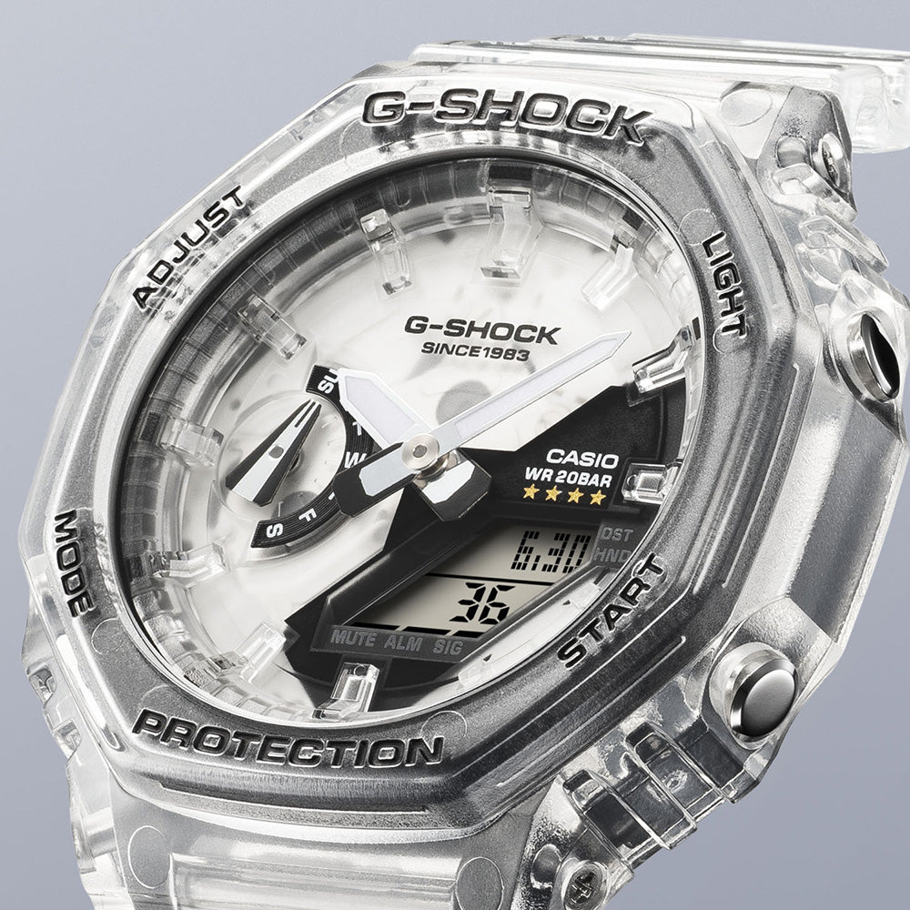 G Shock GA2140RX 7 40th Anniversary Skeleton Remix Watch - Limited Edition Digital Sports Watch for Men - Perfect for Outdoor Adventures, Workouts & Casual Wear