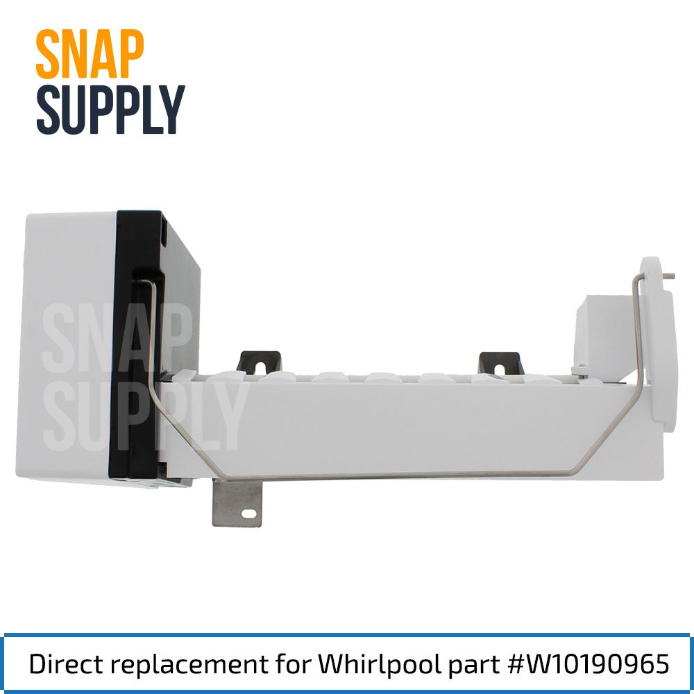 PRYSM Ice Maker Replacement for W10190965 - Compatible with Refrigerators, Freezers & Coolers - Perfect for Home, Office & Commercial Use