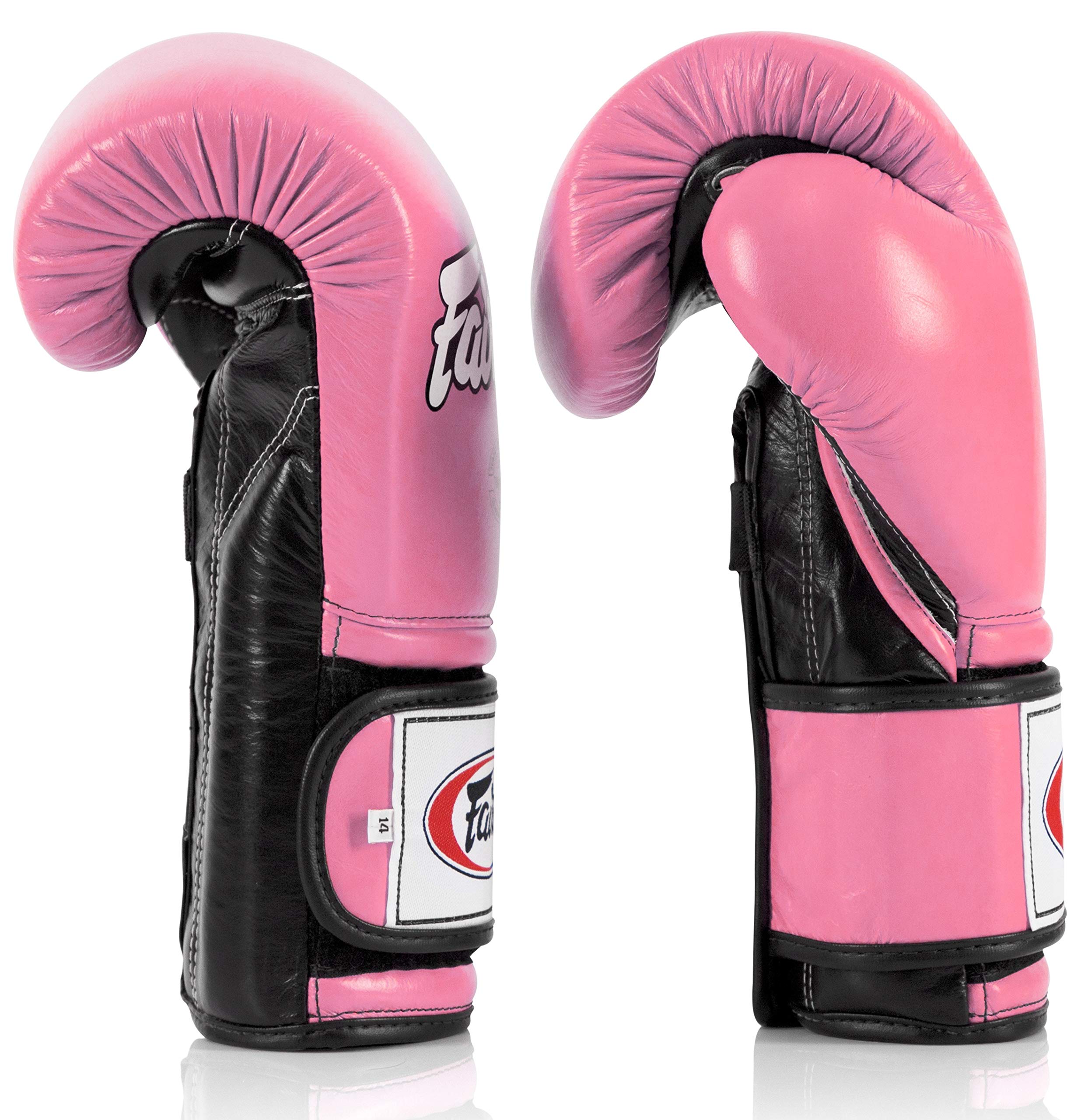 Fairtex BGV9 Muay Thai Boxing Gloves for Professional Fighters & Trainers - Mexican Style MMA Gloves for Heavy Hitters, Lightweight & Shock Absorbent Training Gloves | Perfect for Muay Thai, Kickboxing, MMA & Combat Sports Training