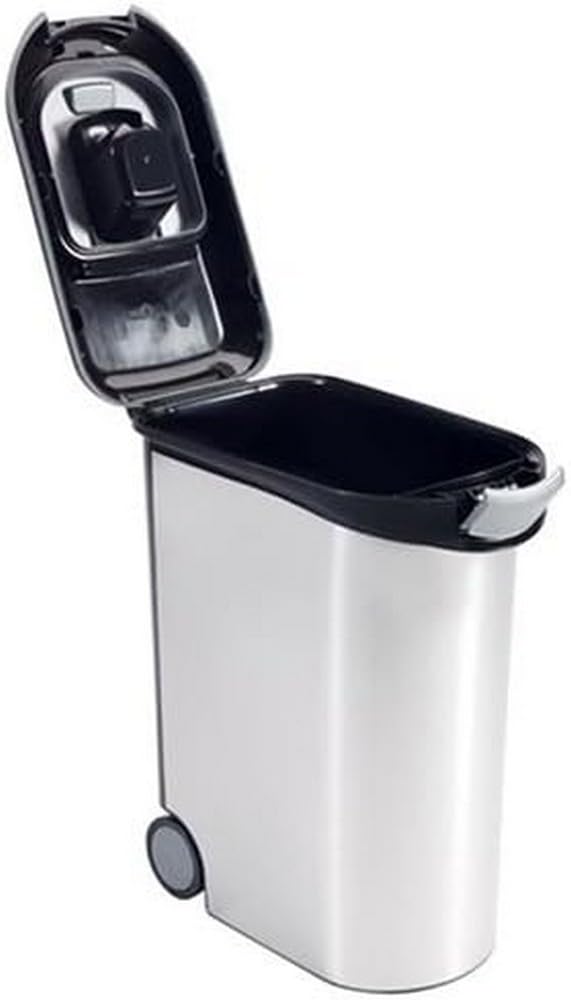 Curver 54L Pet Food Storage Container - Airtight Dry Dog & Cat Food Bin with Lid - Perfect for Kitchen Pantry & Pet Feeding Station Organization