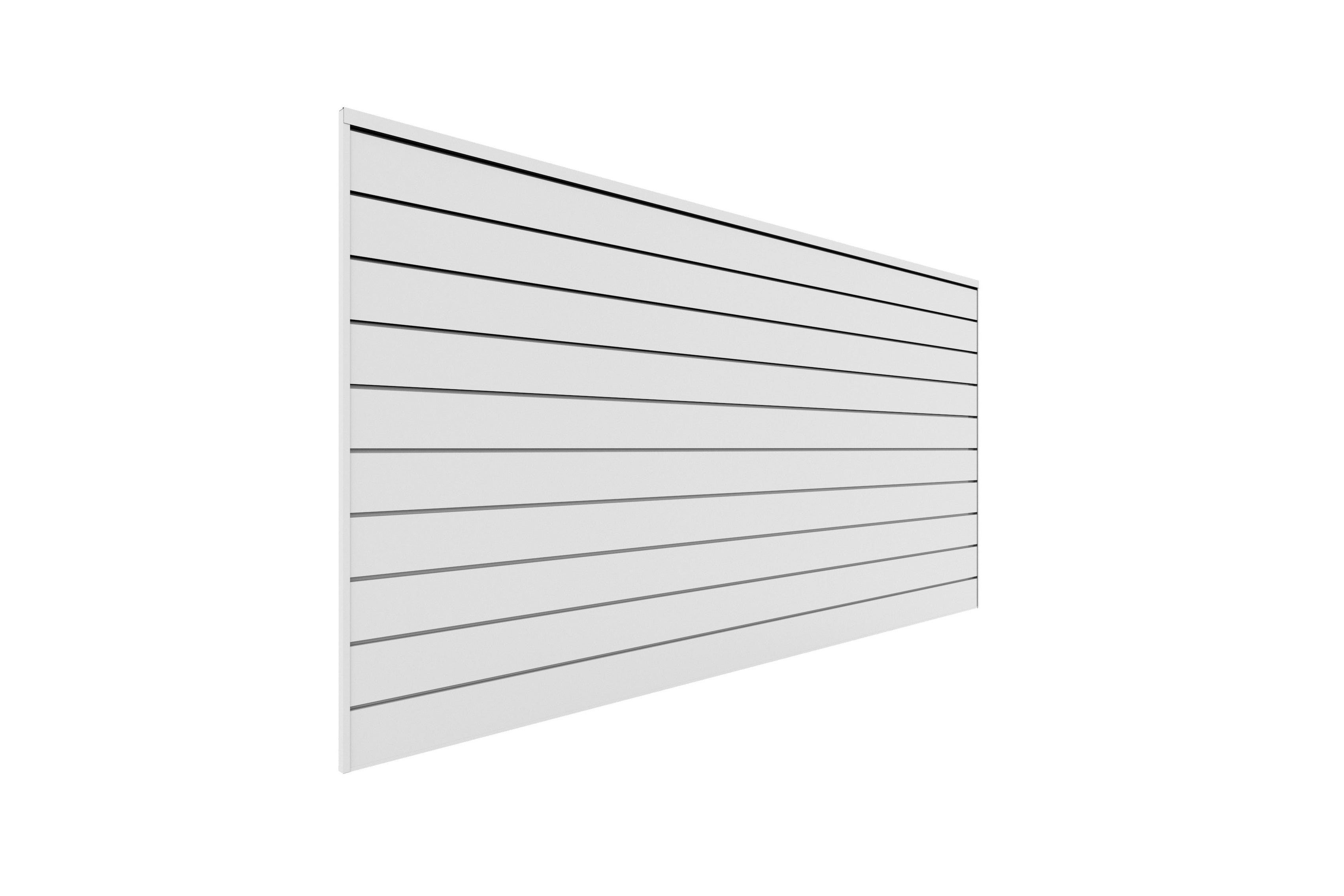 ProSlat PVC Slatwall Panels - Durable & Versatile Wall Organizer for Retail Stores, Garages & Home Organization - Perfect for Displaying Tools, Accessories & Merchandise