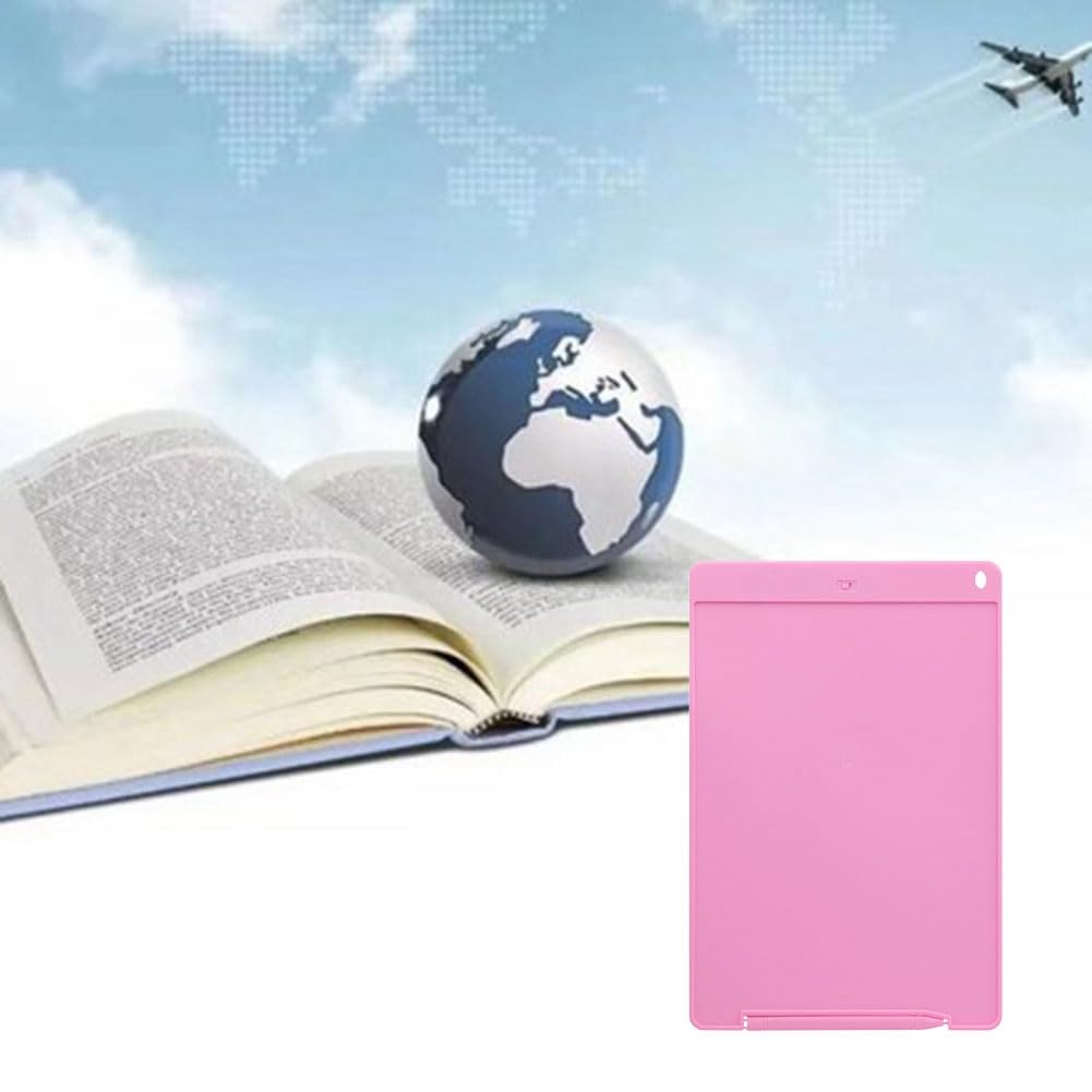 FIGGRITID 10 Inch LCD Writing Tablet - Electronic Drawing Pad with Stylus, Handwriting Doodle Board for Kids & Adults, Light Pink - Perfect for Home, School & Office Note Taking