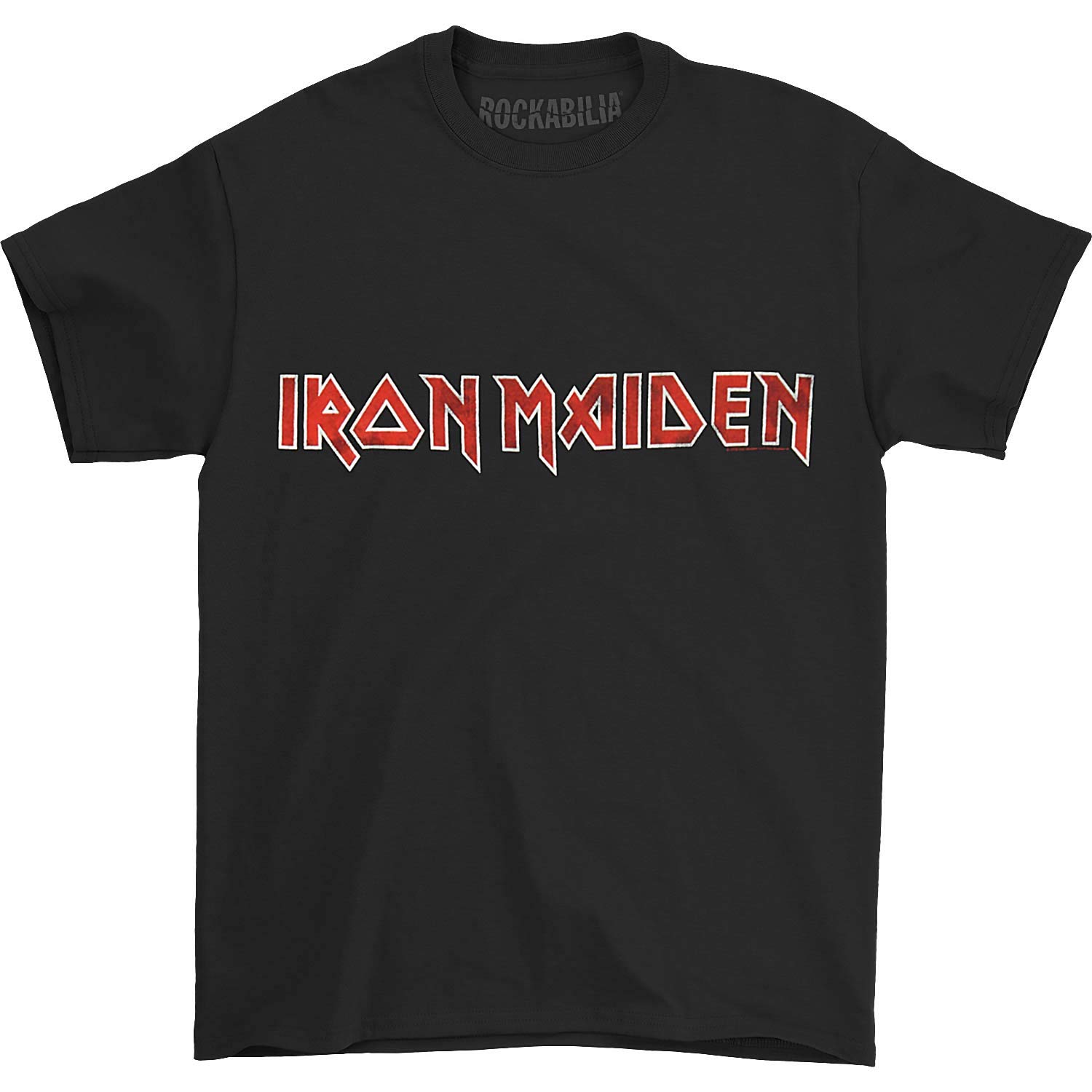 Vintage Iron Maiden Band Unisex Distressed Logo T-Shirt | Rock Music Merch | Concert & Casual Wear