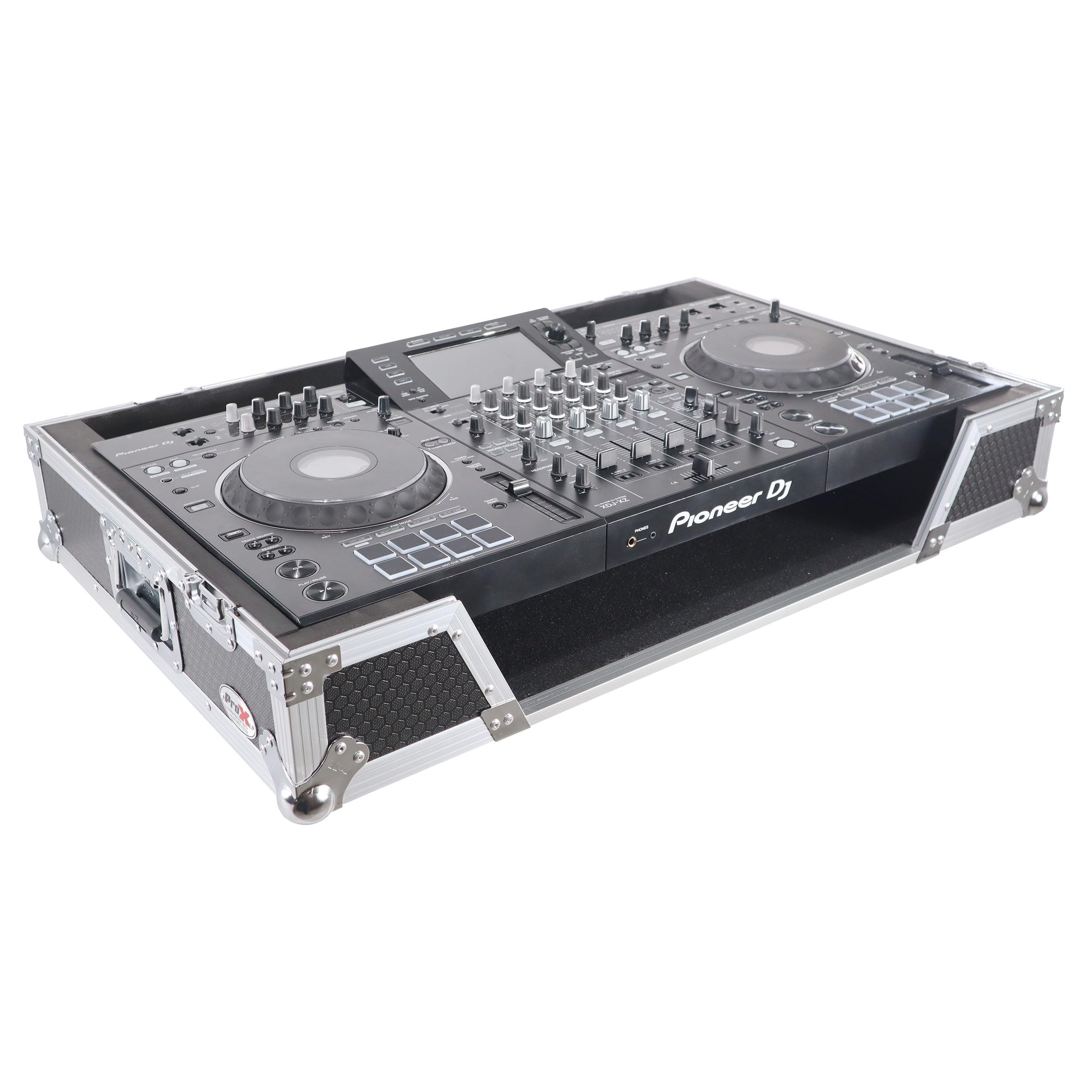 ProX XS-XDJXZW ATA Flight Case for Pioneer XDJ-XZ DJ Controller - Heavy Duty 1U Rack Space & Wheels - Perfect for DJ Gigs, Tours & Studio Protection