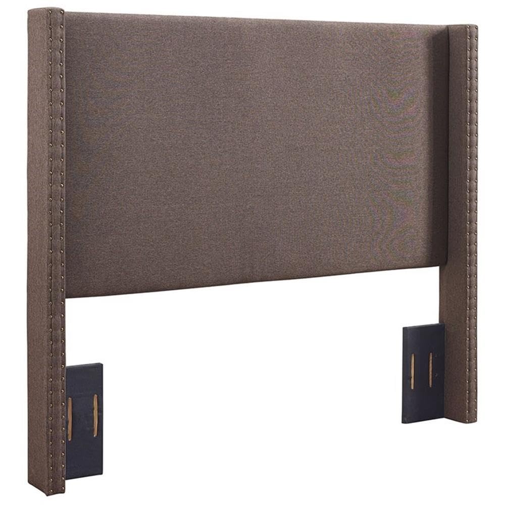 Crosley Furniture Casey Upholstered Bed Headboard - Bourbon Linen Fabric - Full/Queen Size - Elegant Bedroom Decor for Master & Guest Rooms