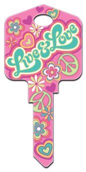 Kwikset KW-PG2 Live & Love House Key - Durable & Secure for Residential & Commercial Properties