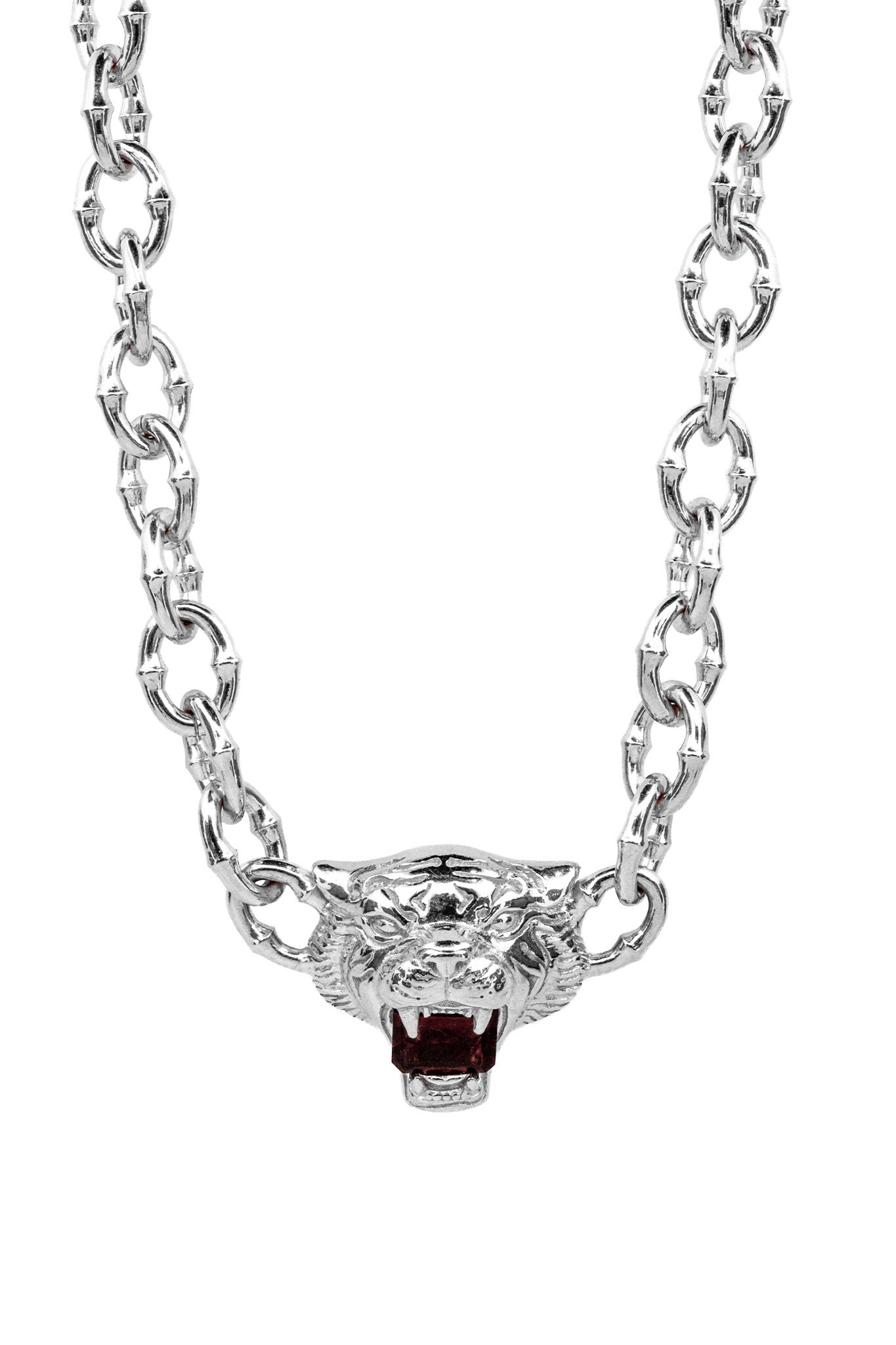 Love Kills Necklace - Genuine Garnet Pendant for Women | Gothic Jewelry for Valentine's Day, Date Night & Alternative Fashion