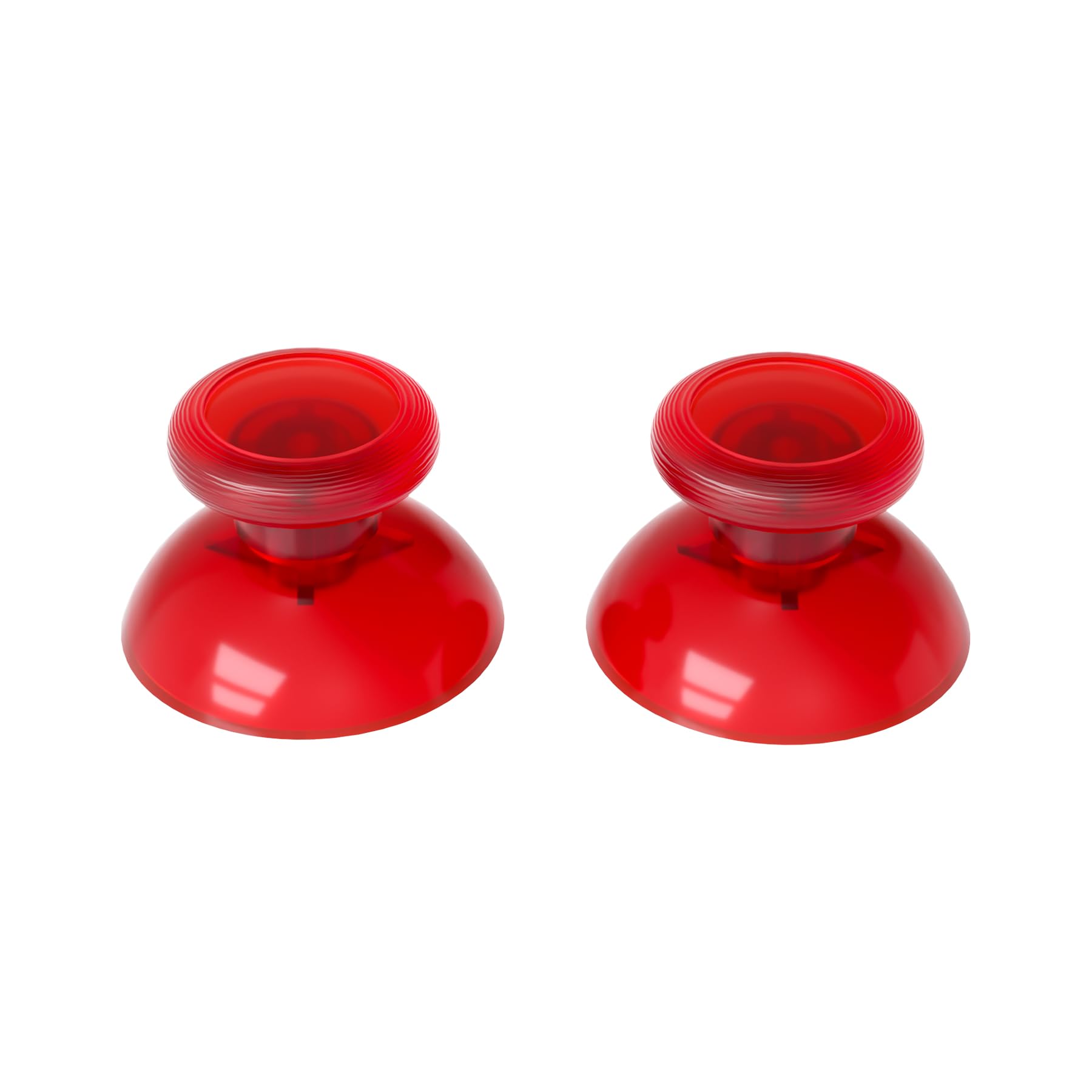 eXtremeRate Replacement 3D Analog Joystick for Nintendo Switch Pro Controller - Transparent Red Custom Thumbstick | Enhanced Gaming Precision for Switch Pro Controllers | Perfect for Competitive Gaming, Long Play Sessions & Controller Repair