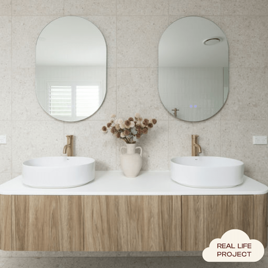 Premium Yamba Clay Terrazzo Look Tile - Elegant Floor & Wall Tile for Kitchen, Bathroom, and Living Room Decoration