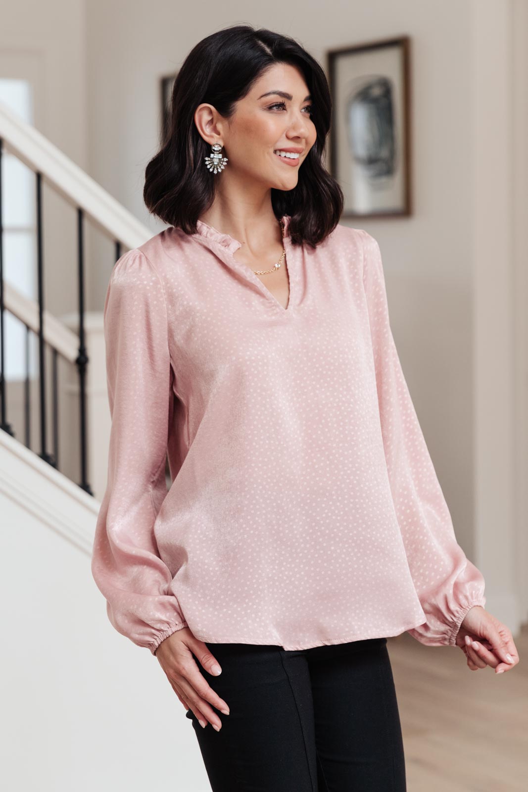 Pink Princess Top - Women's Fashion Blouse for Casual Wear, Date Night & Parties | Trendy & Comfortable