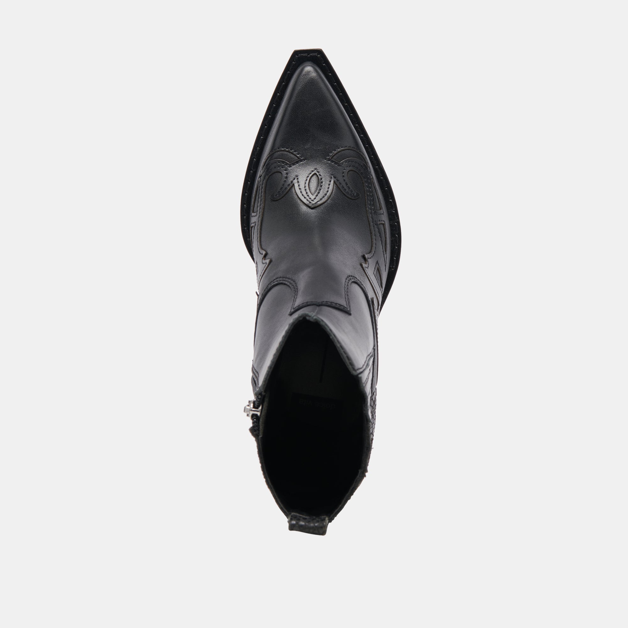 RAMSON Women's Black Leather Booties - Stylish Ankle Boots for Casual Outfits & Winter Fashion