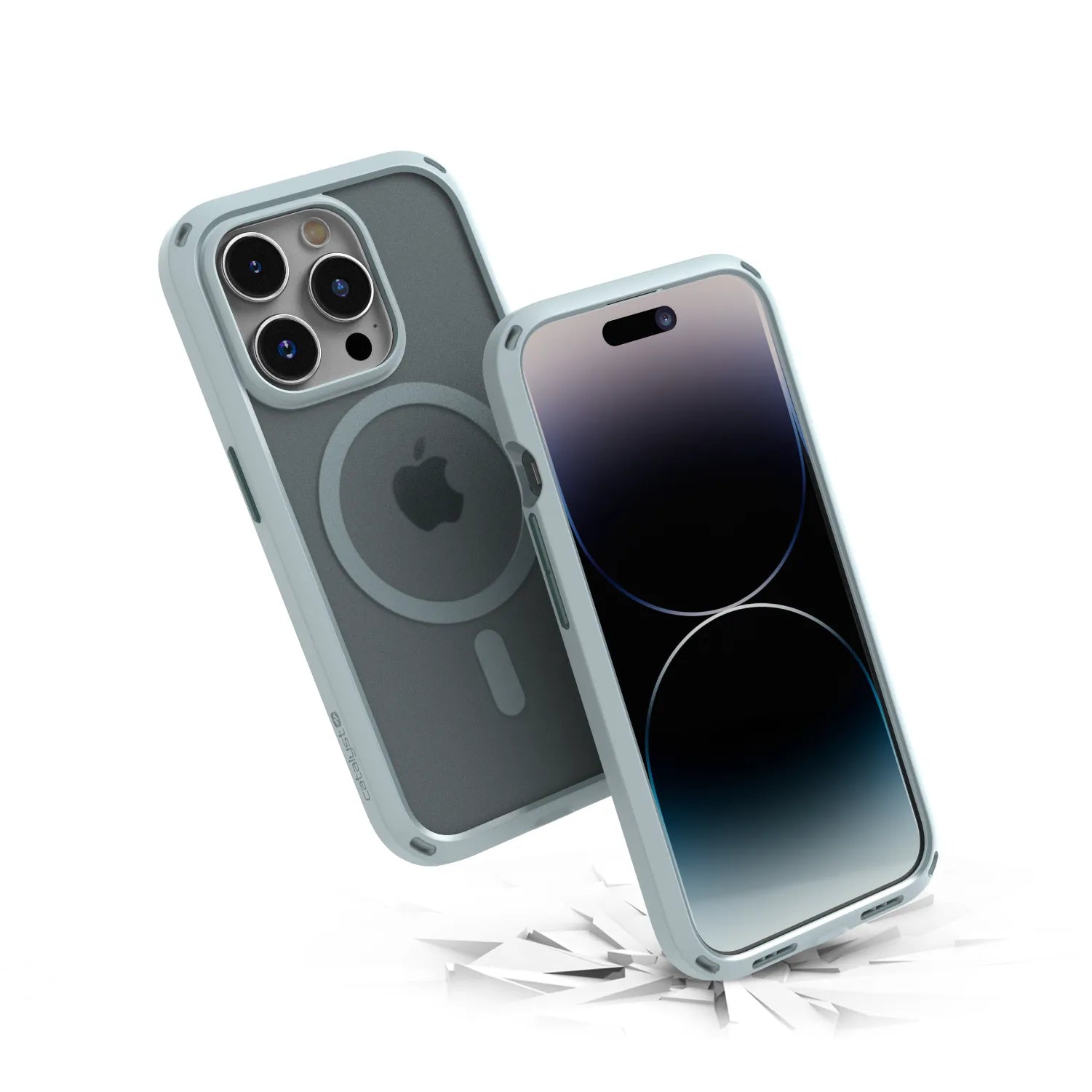 iPhone 15 Pro Protective Case with MagSafe Compatibility - Slim Shockproof Cover for Everyday Use & Travel