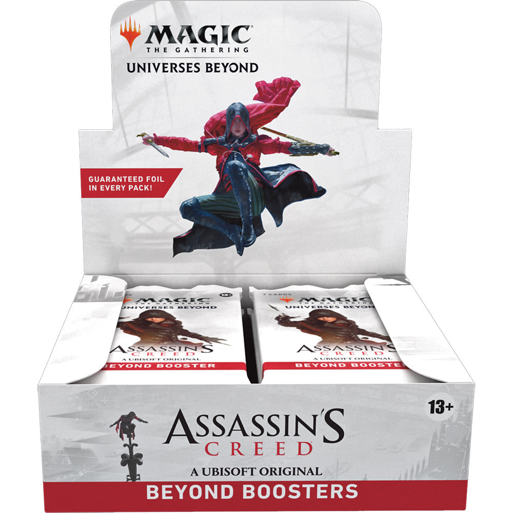 Magic The Gathering Assassin's Creed Universe Beyond Booster Box - 36 Packs Collectible Card Game for MTG Players | Perfect for Game Nights, Tournaments & Gift Giving