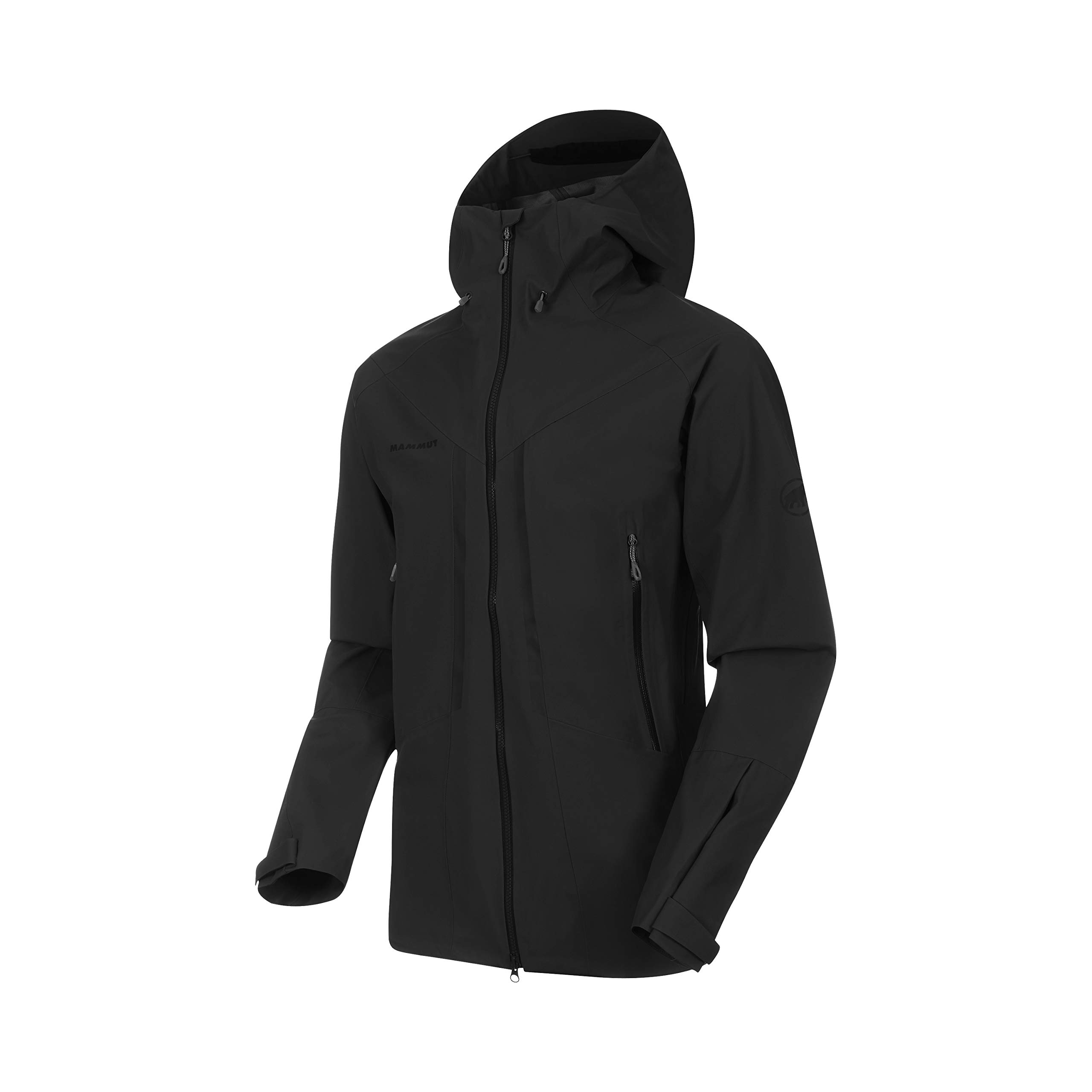 Mammut Men's Masao Waterproof Hardshell Jacket with Hood - Lightweight Windproof Outdoor Shell for Hiking, Climbing & Winter Sports