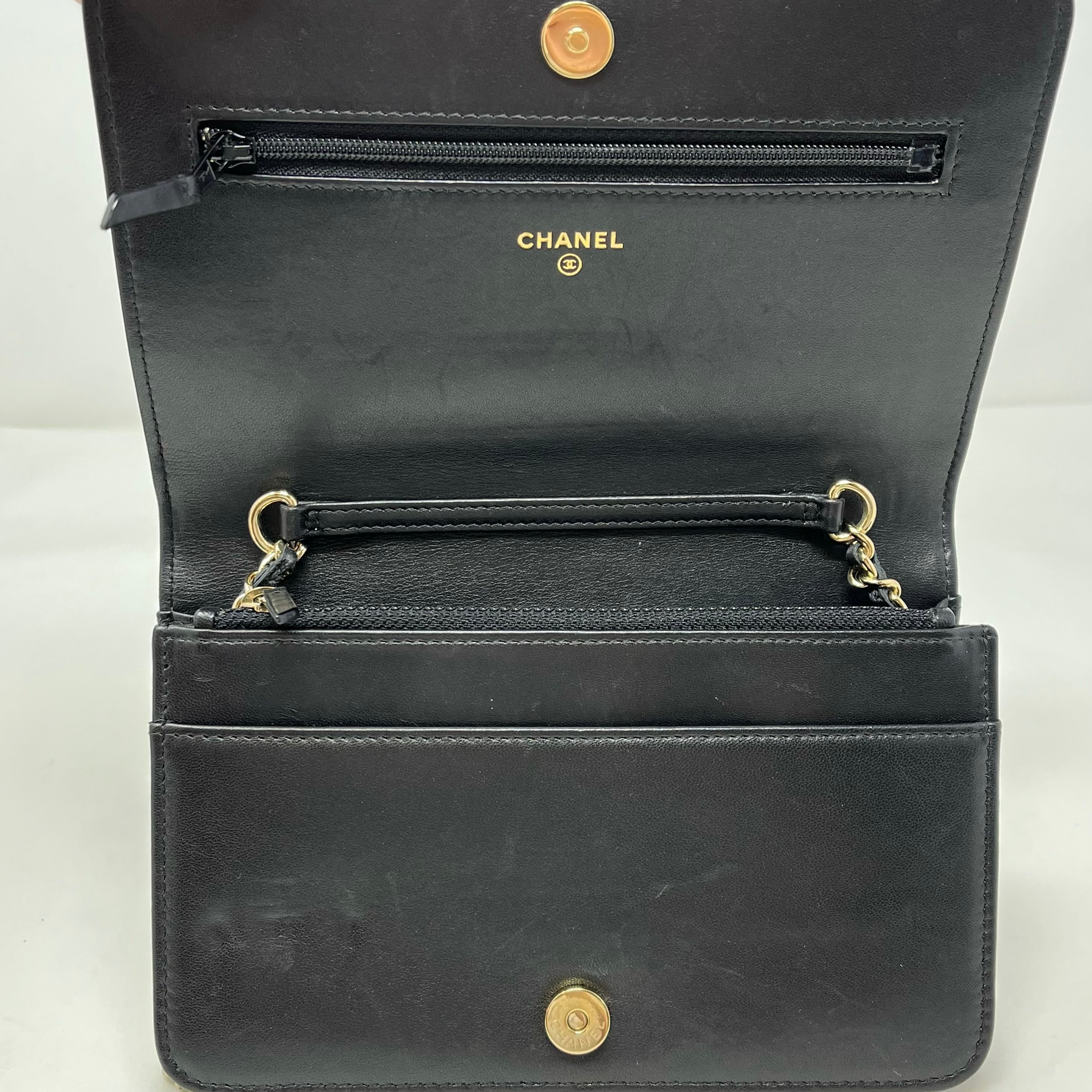 Chanel Quilted Wallet on Chain with Pearl Accent - Luxury Crossbody Bag for Women | Perfect for Evening Events, Date Nights & Special Occasions