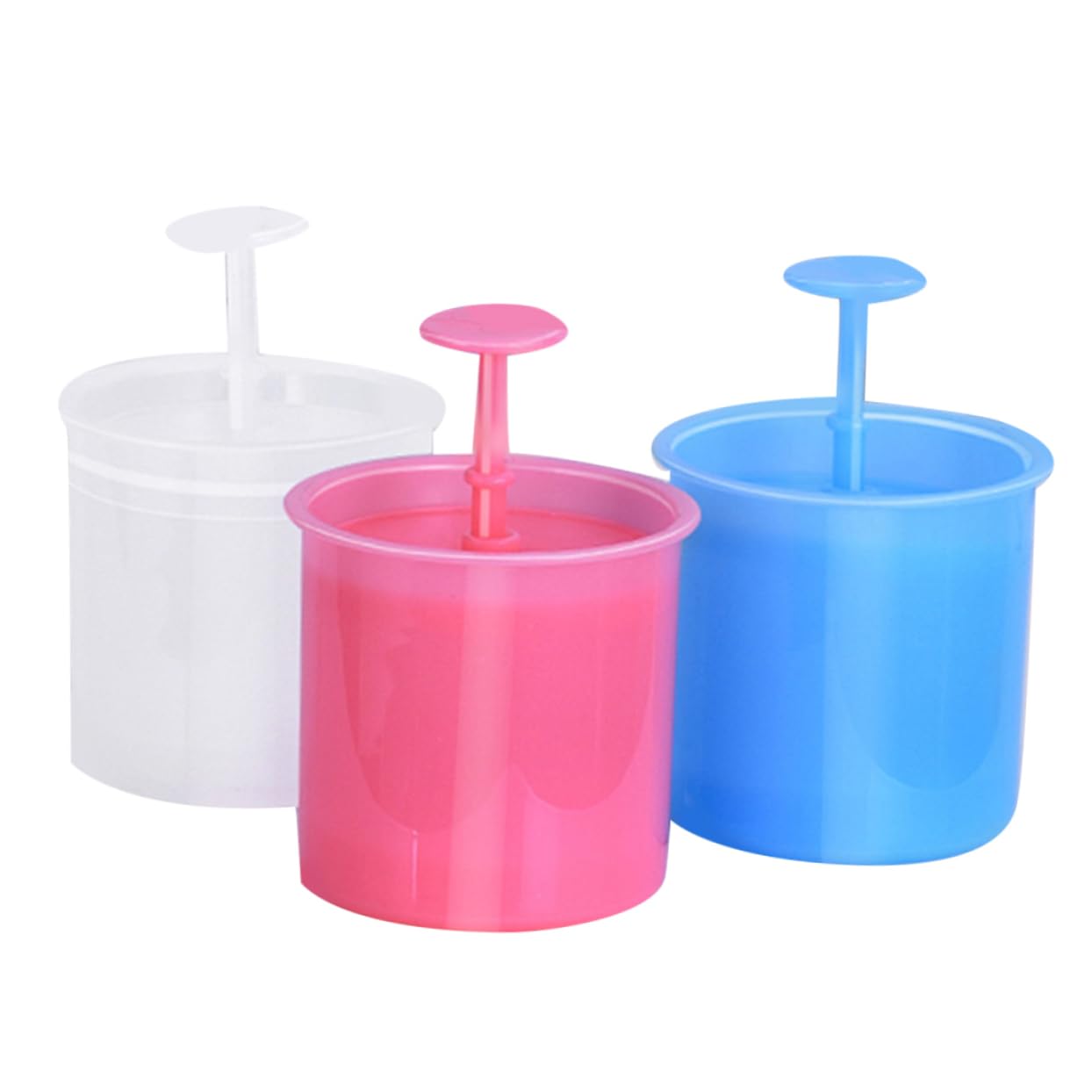 3pcs Plastic Facial Bubbler Maker - Portable Body Wash Bubble Tool for Face & Skin Care | Random Colors | Perfect for Spa, Bath Time & Kids Play