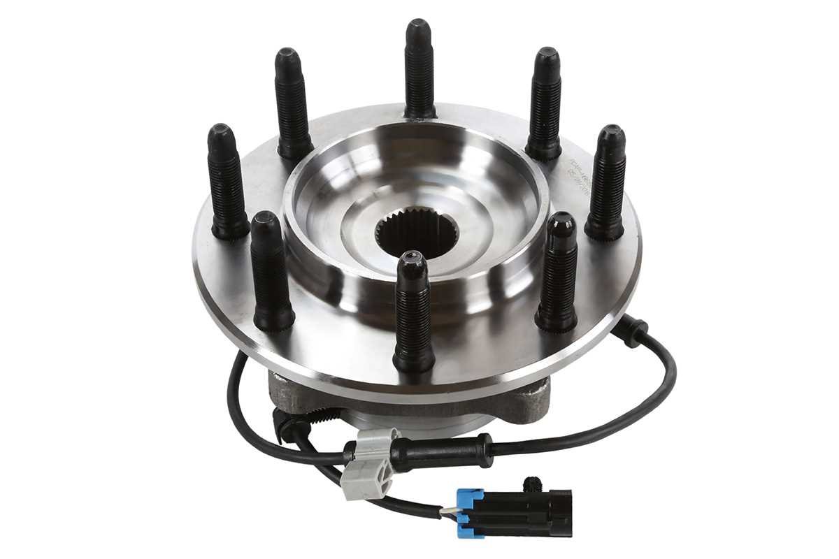 Chevrolet Silverado 1500 HD Classic GMC Sierra 1500 HD Classic Yukon XL 2500 2003-2007 Hummer H2 Front Wheel Bearing Hub Assembly Pair with Brake Rotors & Ceramic Pads - RHBBK0454 Replacement Kit - Perfect for Off-Roading & Heavy-Duty Towing