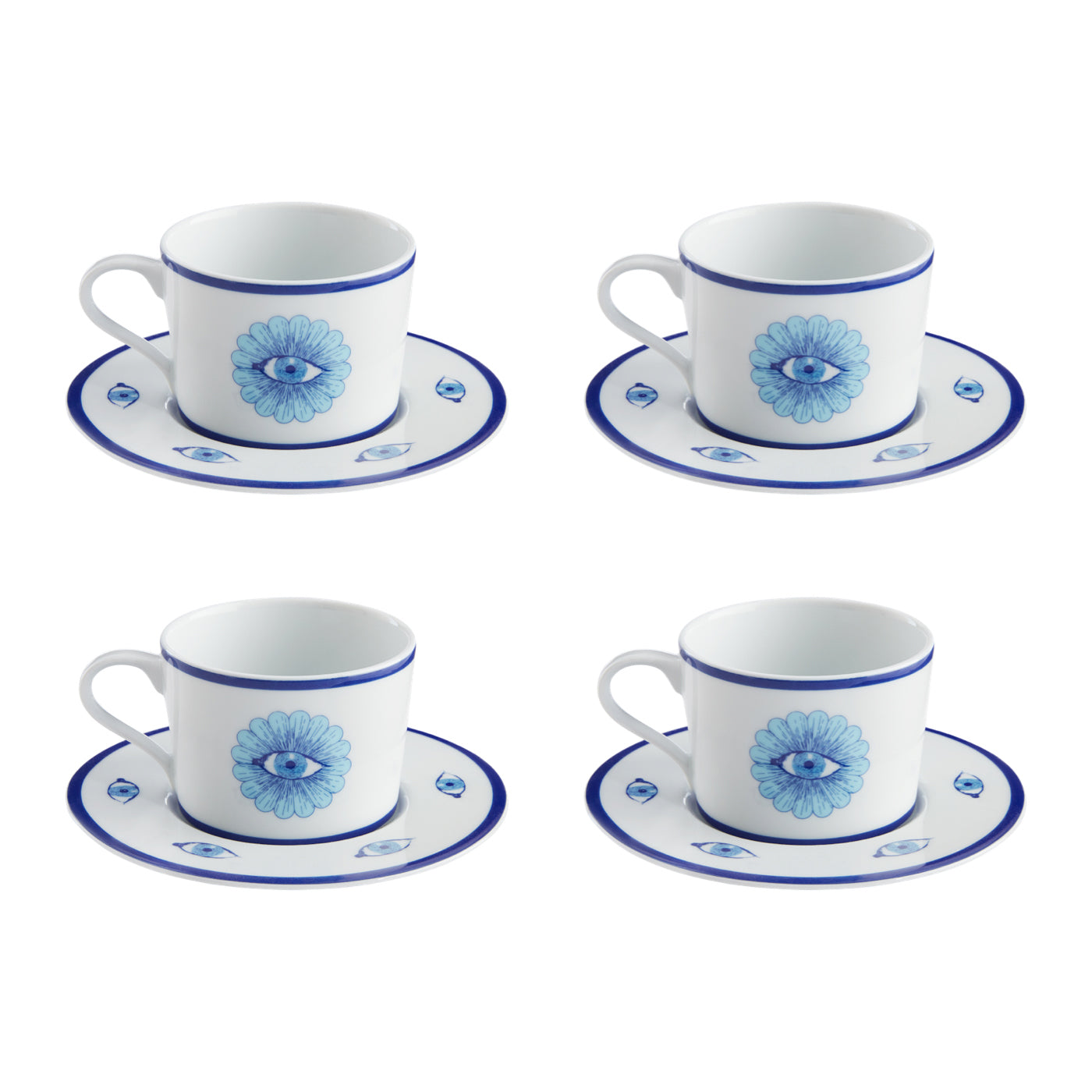 Vintage Druggist Teacup and Saucer Set - Porcelain Coffee Cup with Handle - Perfect for Afternoon Tea, Coffee Break, and Gift Giving