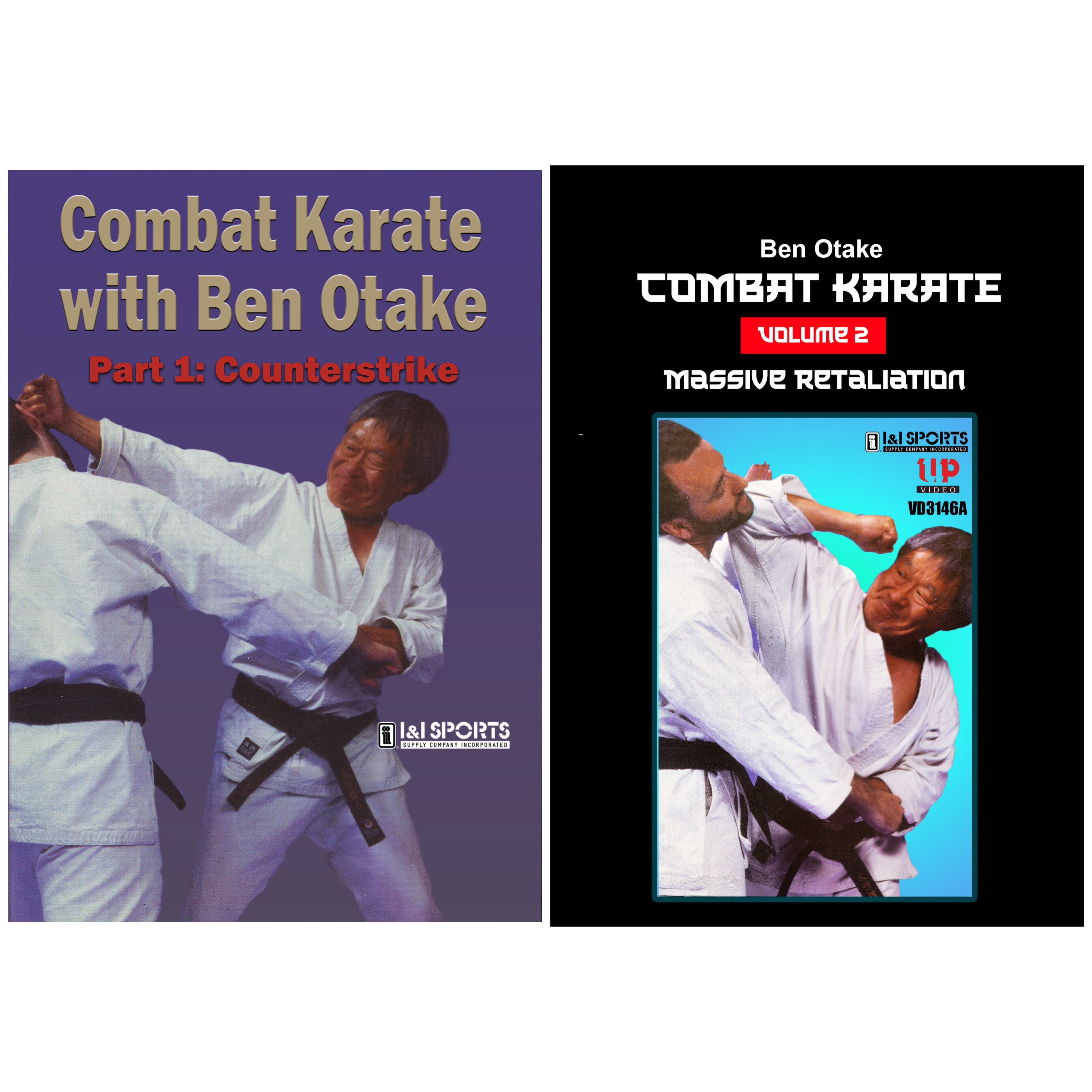 Combat Karate 2 DVD Set by Ben Otake - Self Defense Training & Martial Arts Techniques for Beginners to Advanced | Home Workout & Dojo Practice