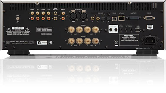 Rotel RA 1572 MKII Integrated Stereo Amplifier - High Power Hi-Fi Audio System for Home Theater & Music Listening