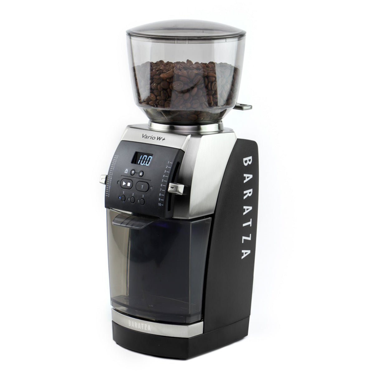 Baratza Vario W+ Flat Steel Burr Coffee Grinder - 120V Black for Espresso & Pour Over Brewing - Professional Home & Cafe Use
