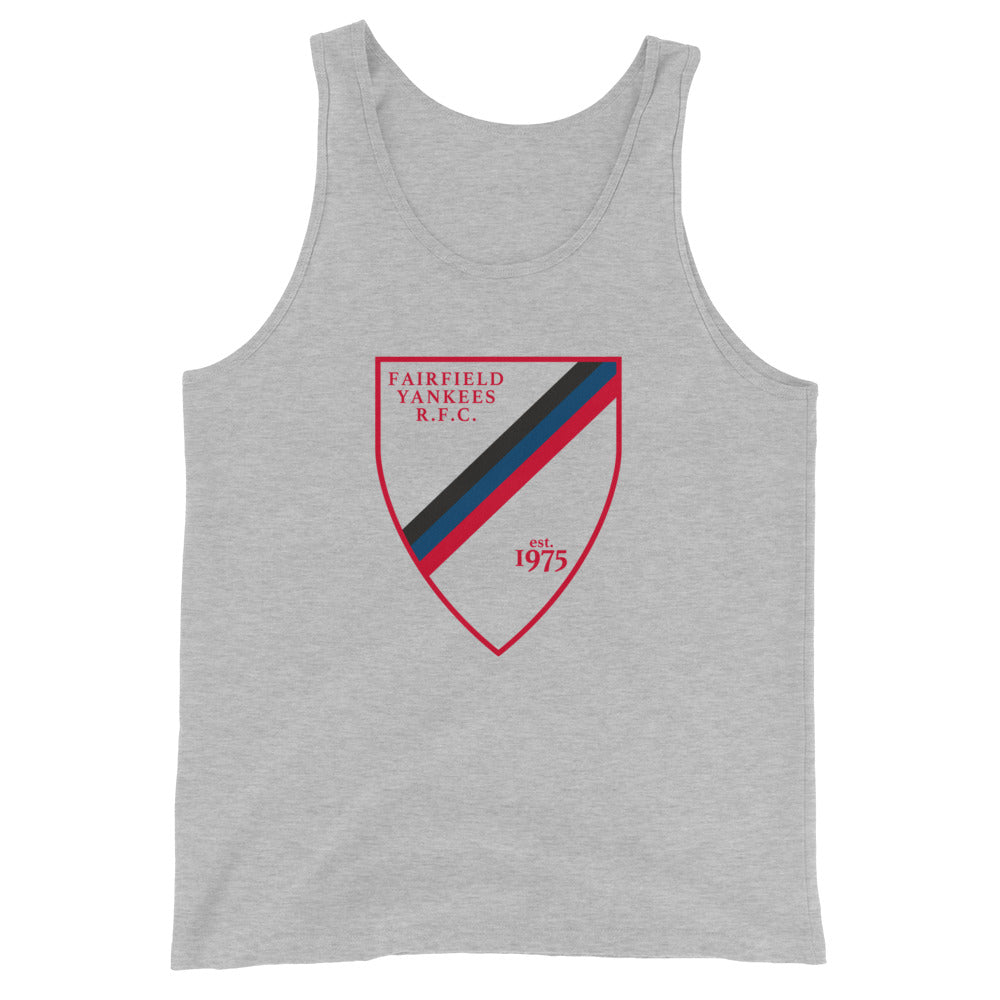 Fairfield Yankees RFC Social Tank Top - Comfortable & Breathable Cotton Tee for Rugby Fans - Perfect for Game Days, Parties & Casual Wear