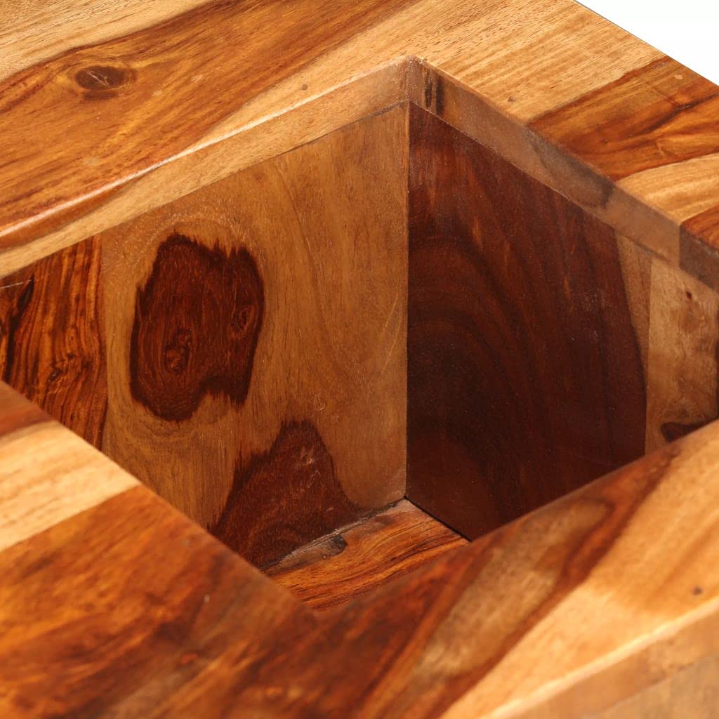 Solid Sheesham Wood Coffee Table 27.6