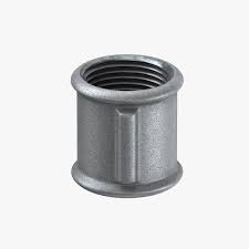 1 1/4 Inch Galvanized Steel Pipe Coupling - G103q Gs99 20 - Heavy Duty Fitting for Plumbing, HVAC, and Industrial Piping Systems