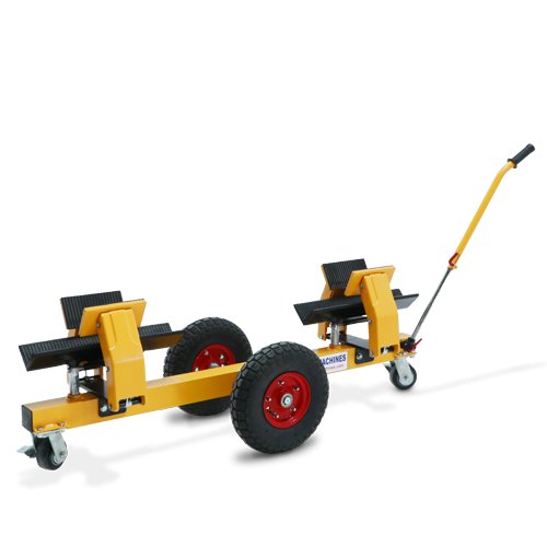 Abaco Self-Locking Trolley Cart - Heavy Duty Utility Wagon with Locking Wheels for Warehouse, Garden, and Home Organization