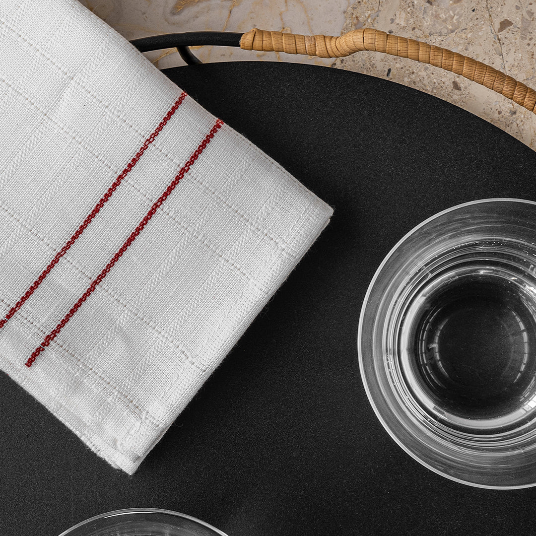Stylish Wooden Balcony Serving Tray with Handles - Perfect for Outdoor Breakfast, Afternoon Tea, and Relaxing on Your Patio or Deck