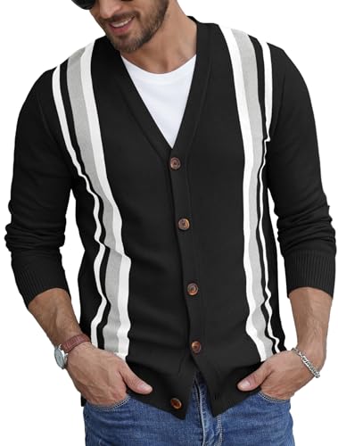 Stripe Black White Gray 3